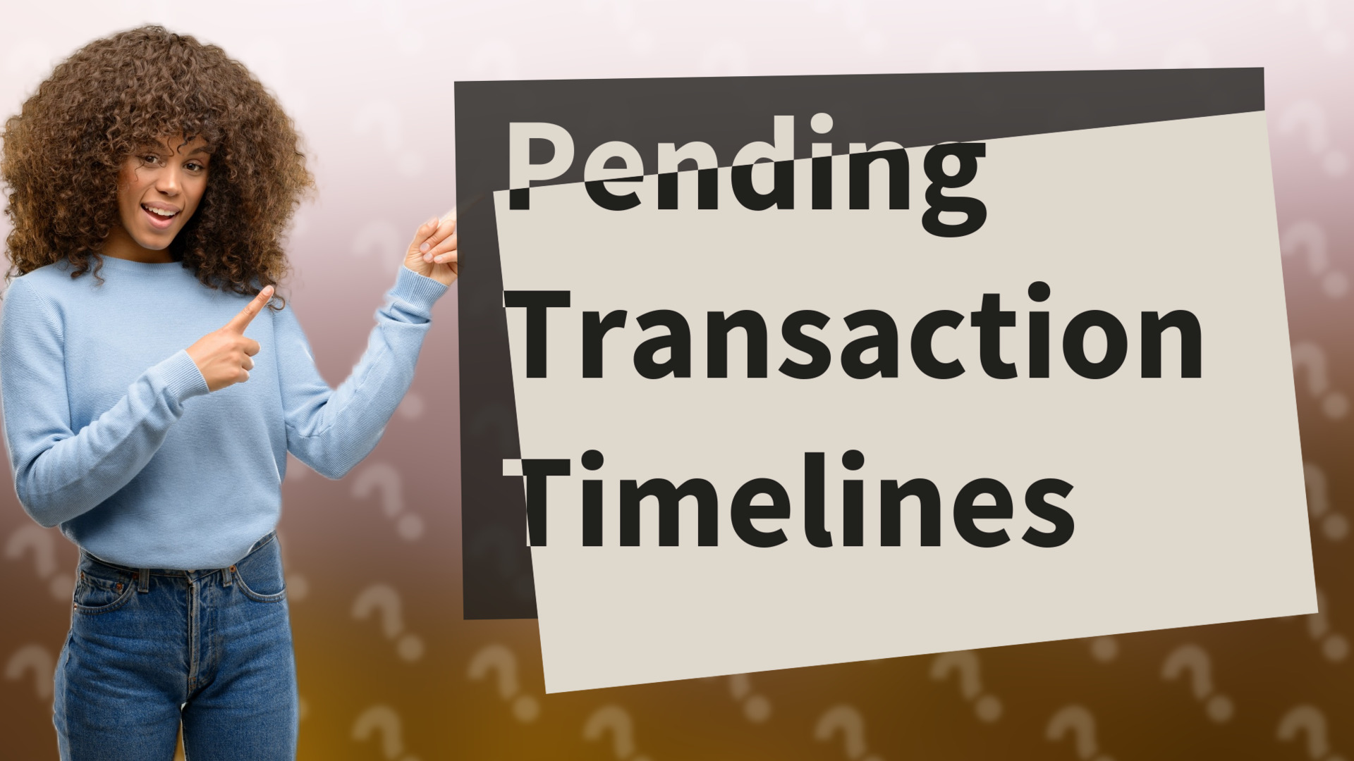 Pending Transaction Timelines