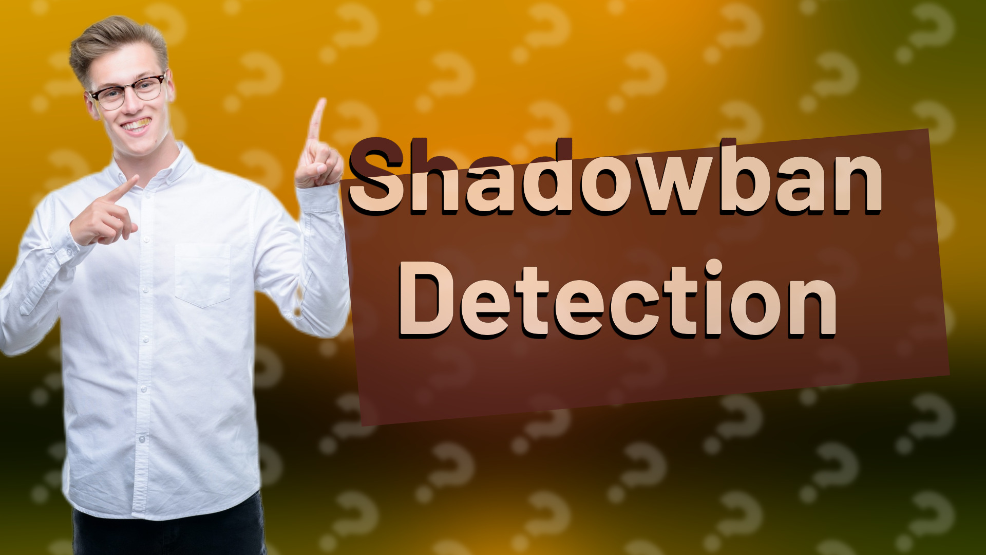 Shadowban Detection