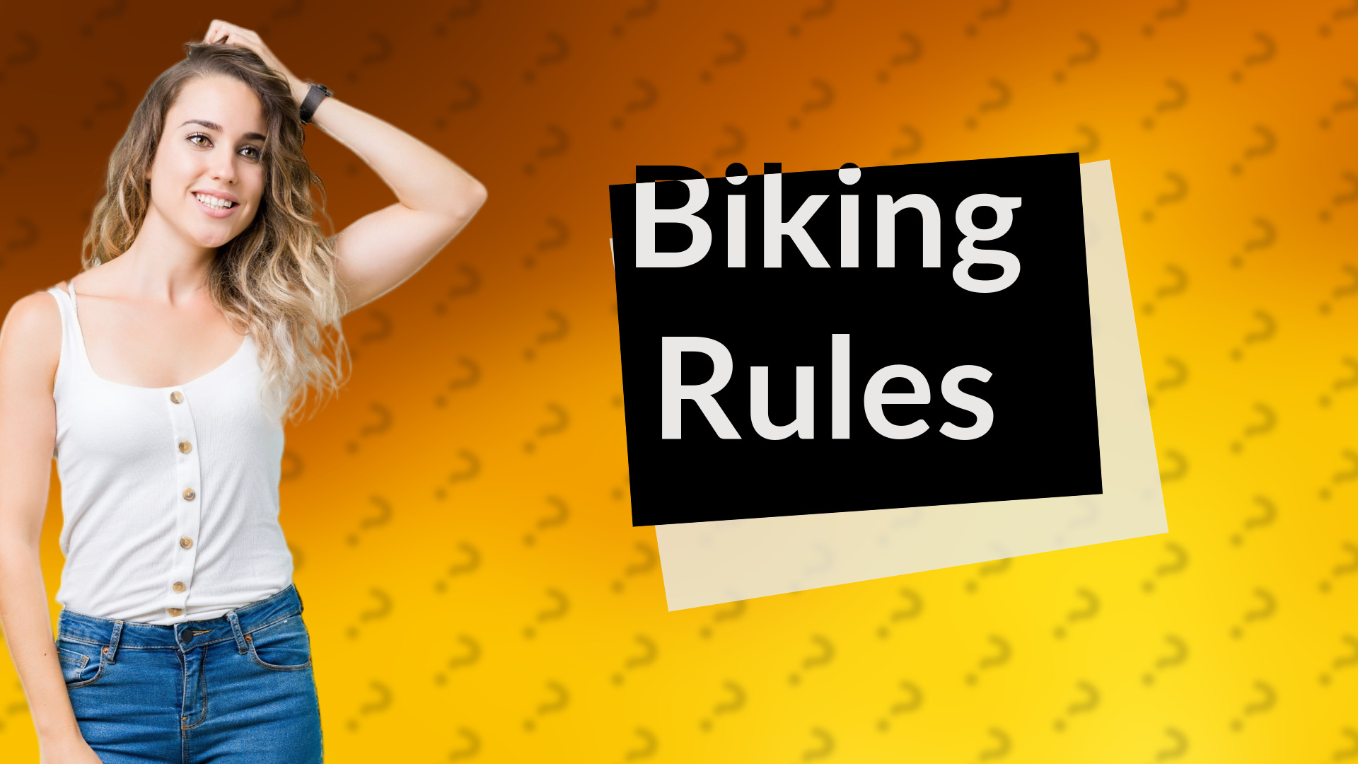 Biking Rules