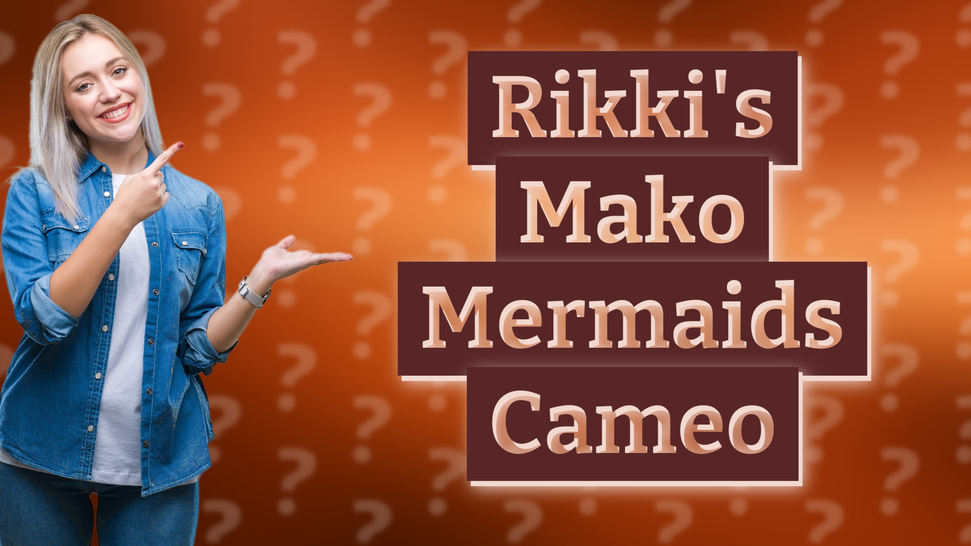 Rikki's Mako Mermaids Cameo