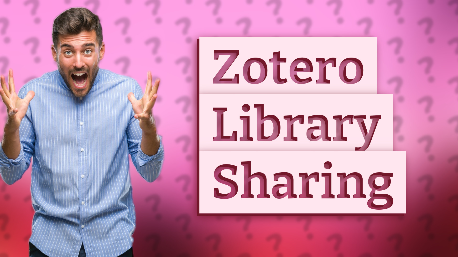 Zotero Library Sharing