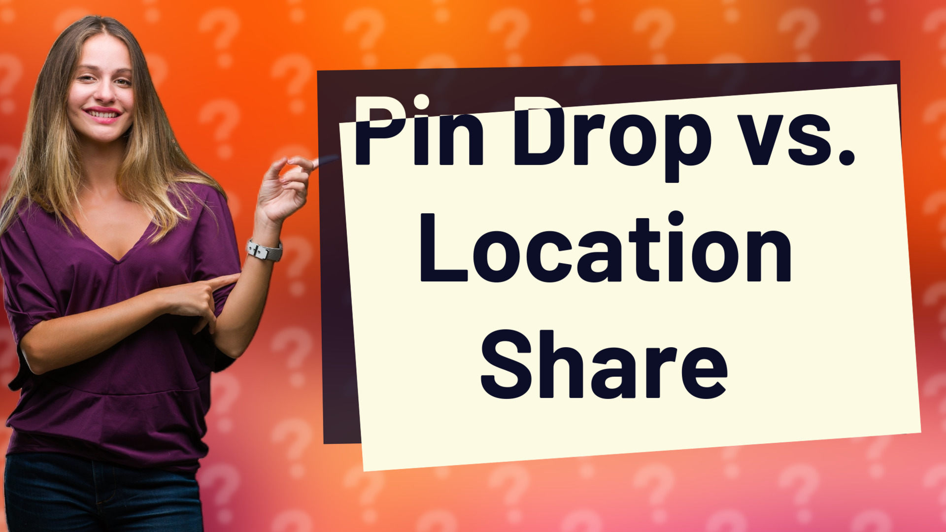Pin Drop vs. Location Share