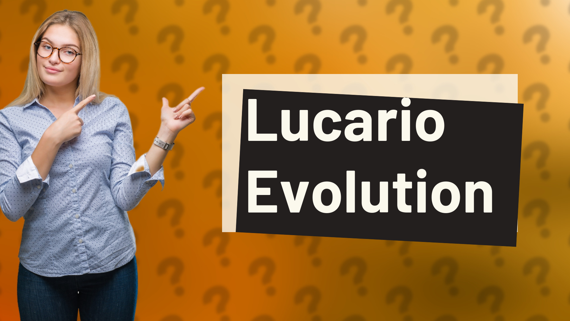 Lucario Evolution