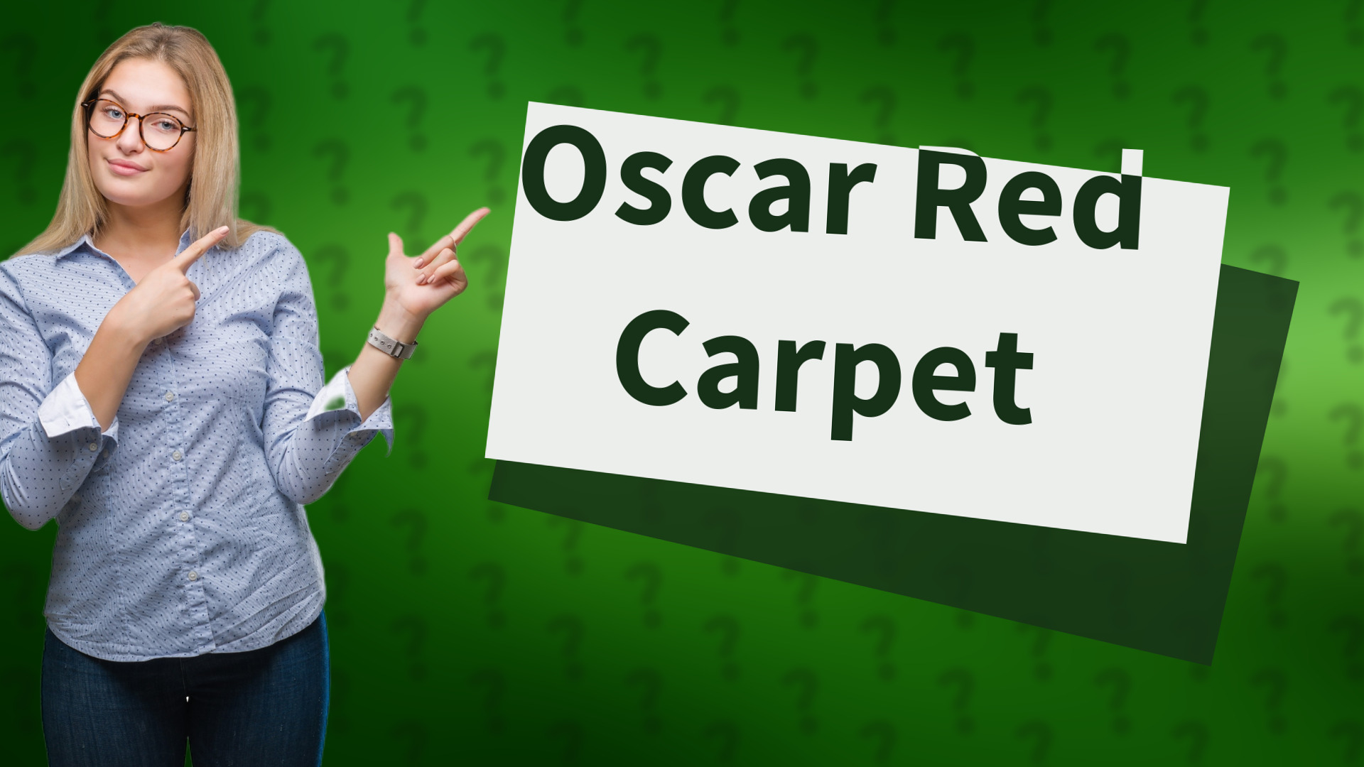Oscar Red Carpet