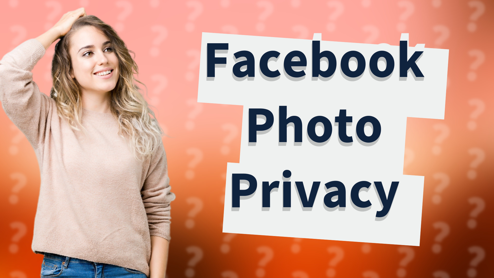 Facebook Photo Privacy