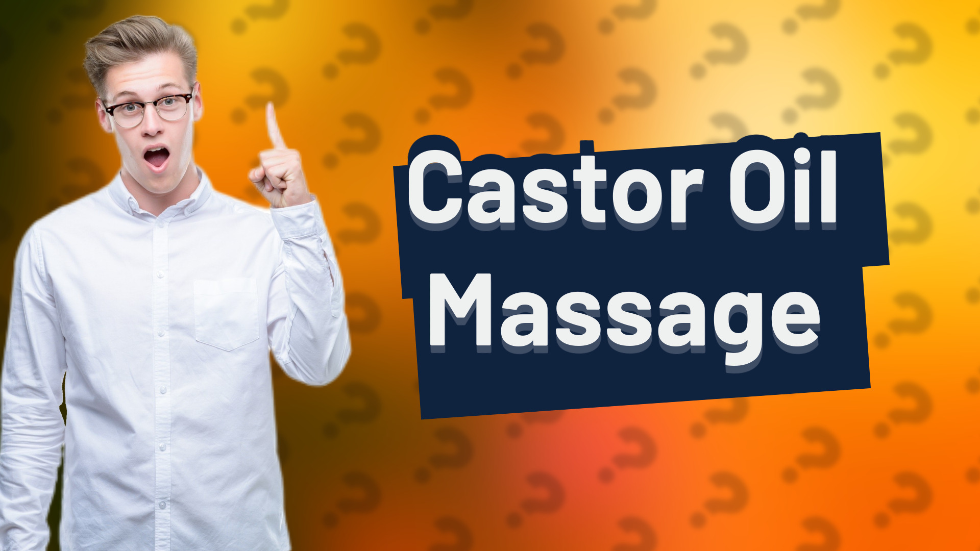 Castor Oil Massage