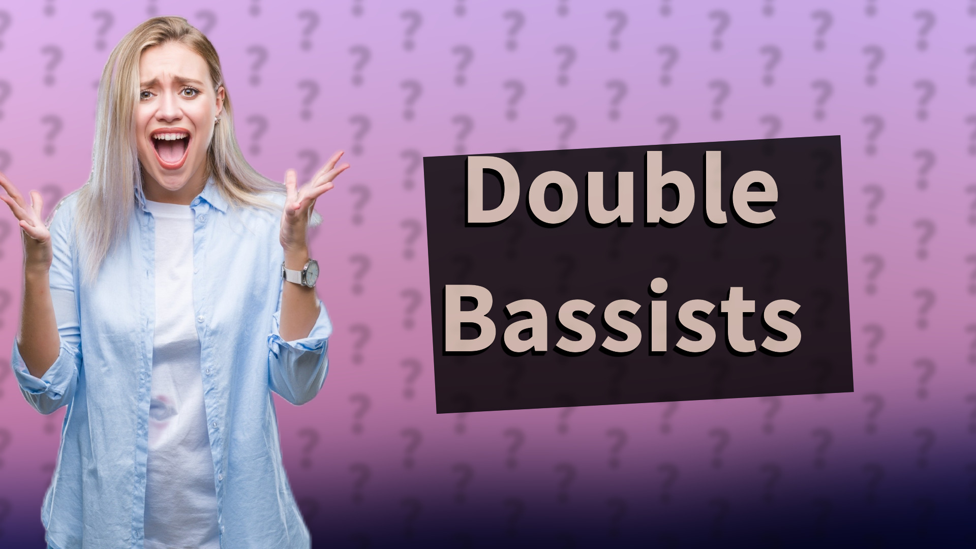 Double Bassists
