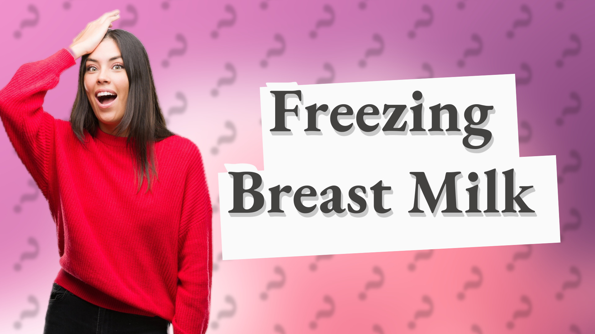 Freezing Breast Milk