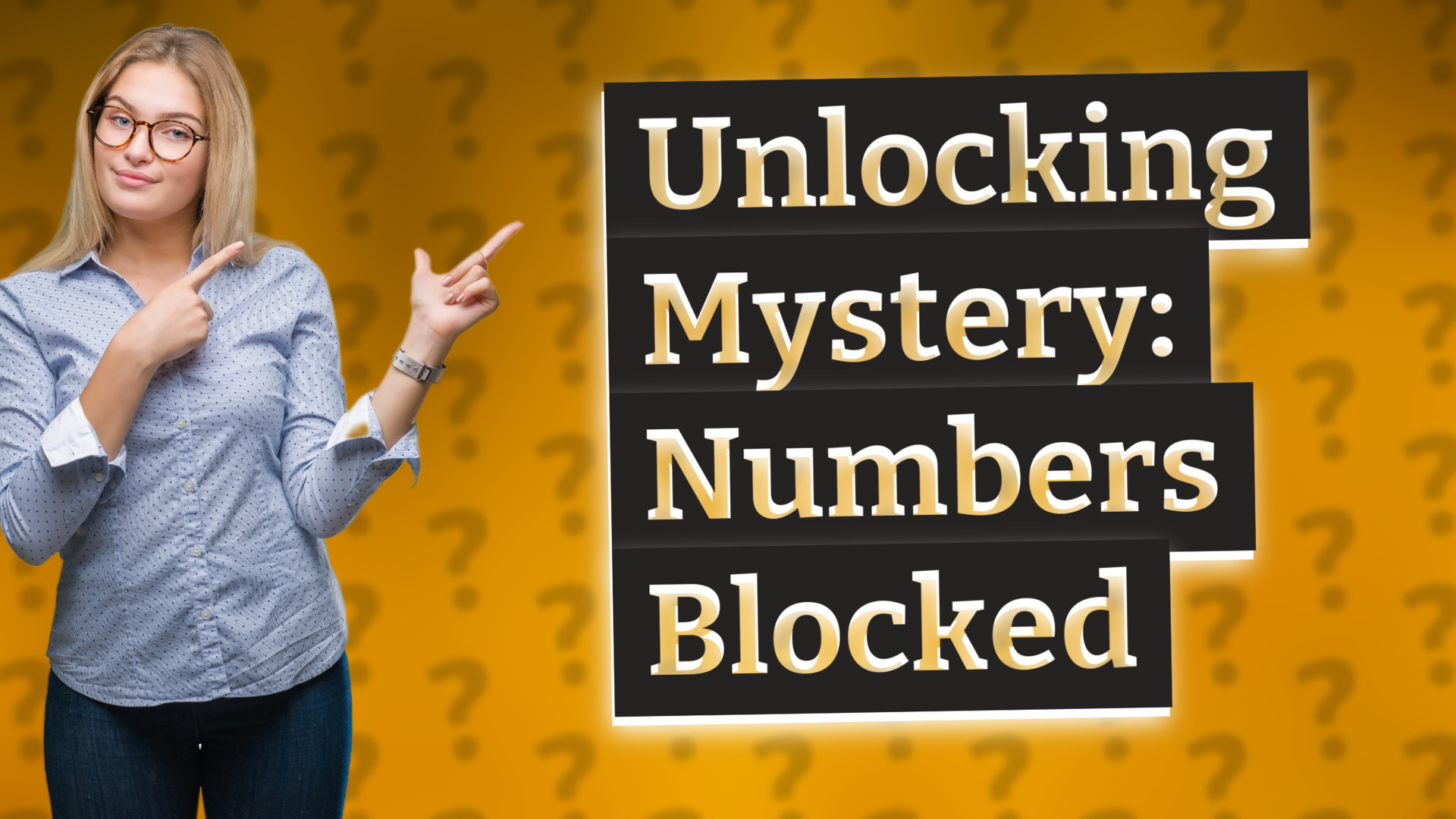 Unlocking Mystery: Numbers Blocked