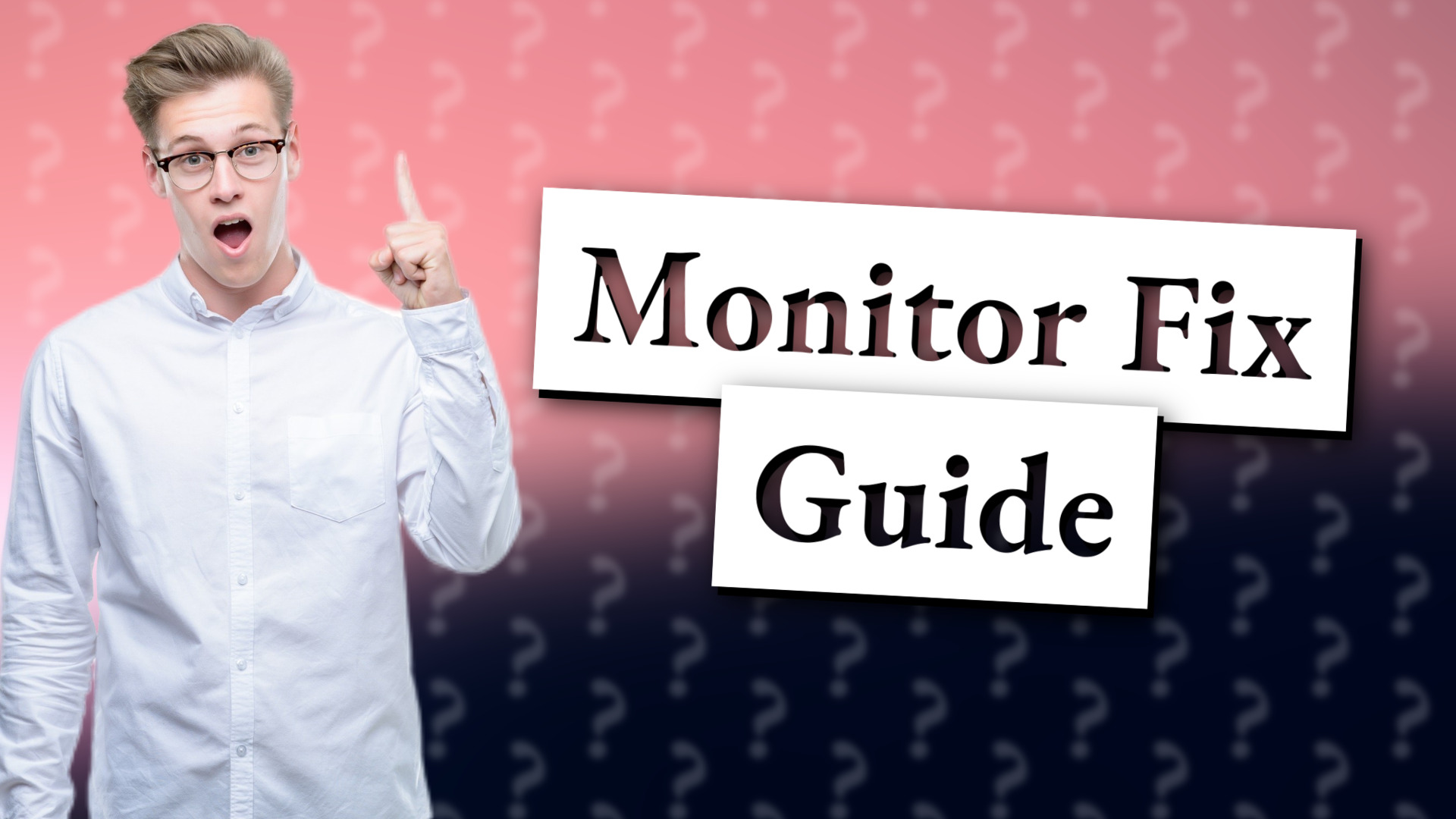 Monitor Fix Guide