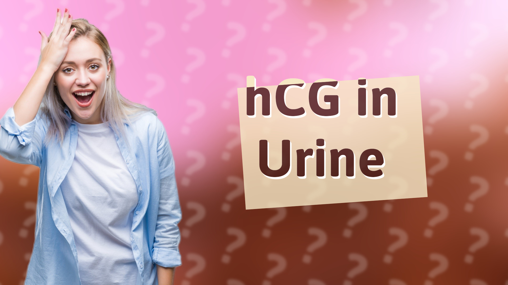 hCG in Urine