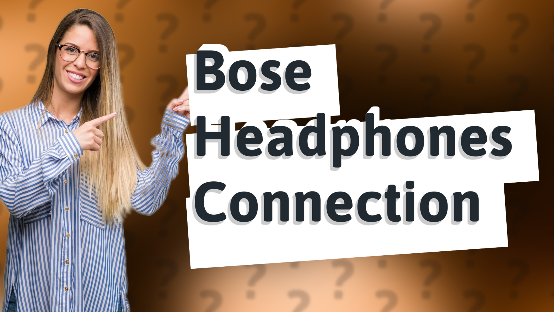 Bose Headphones Connection