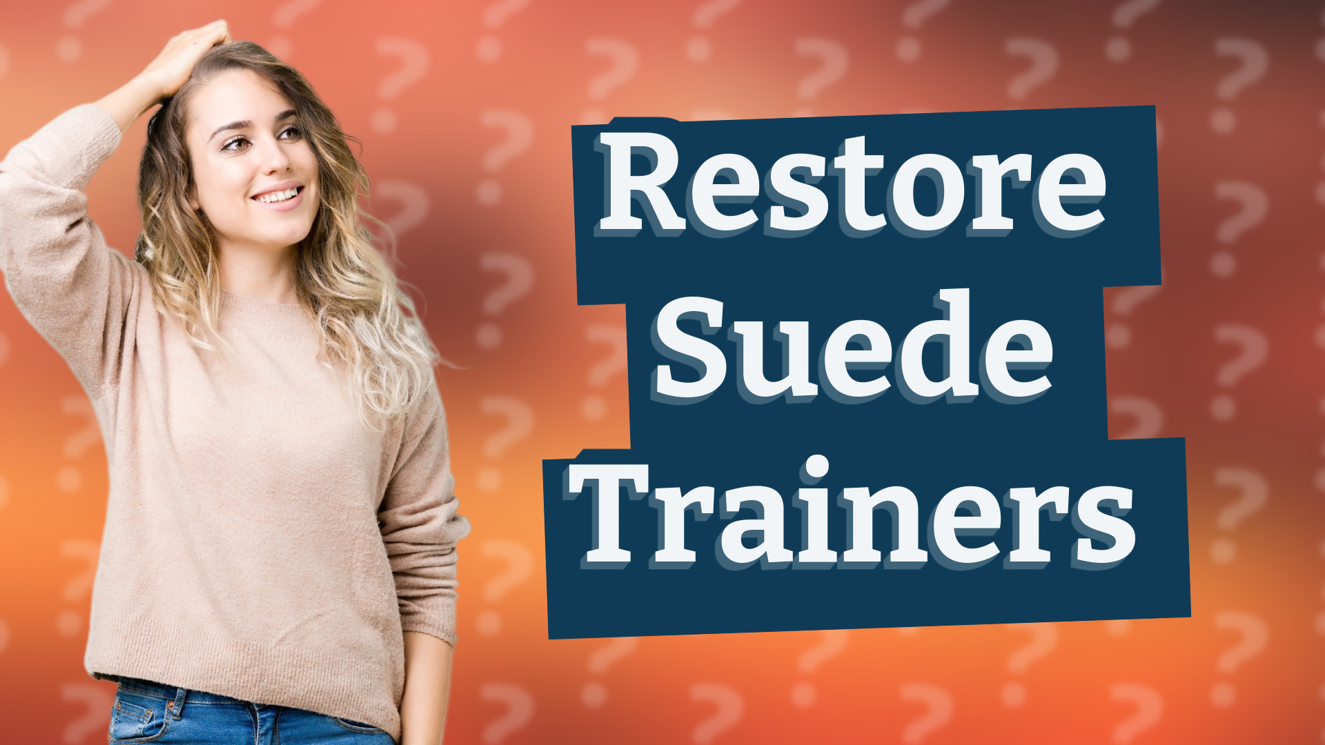 Restore Suede Trainers