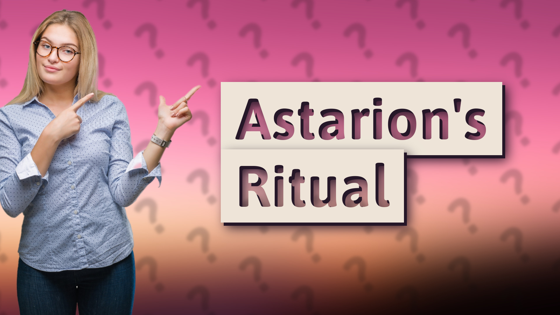 Astarion's Ritual