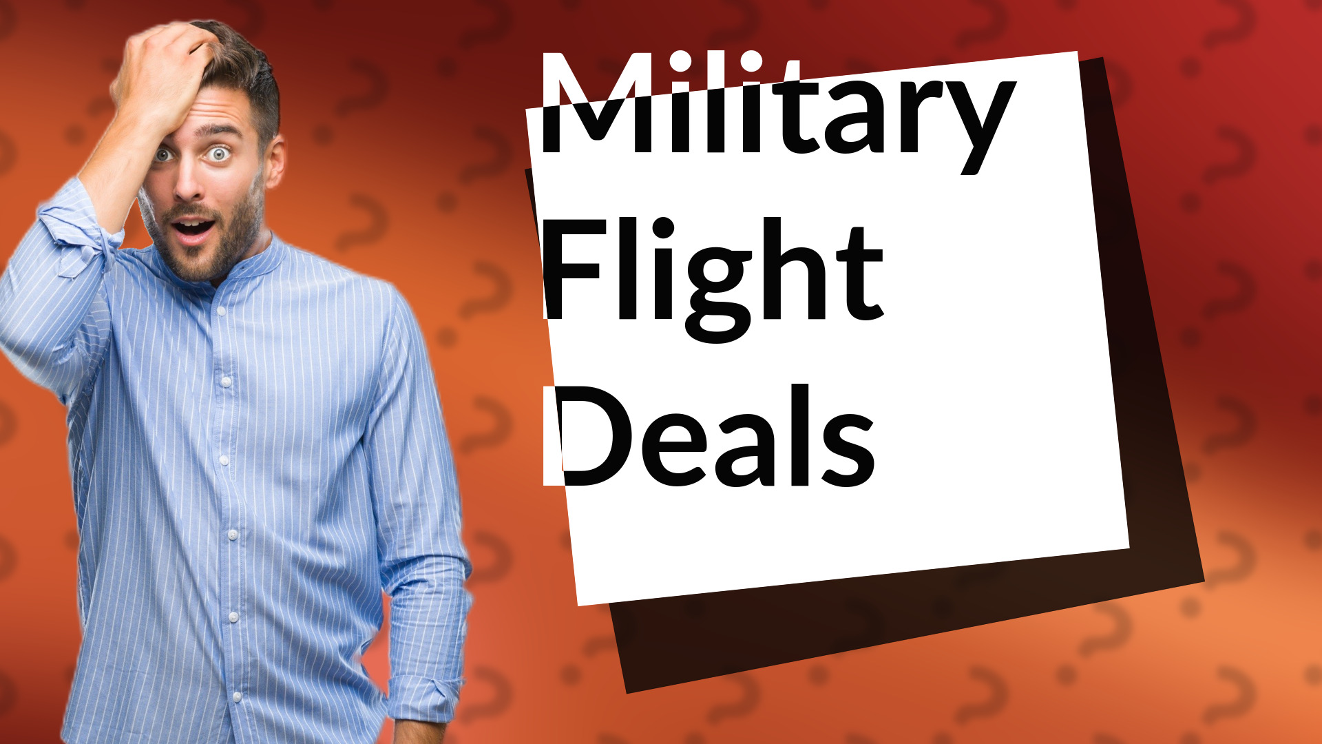 Military Flight Deals