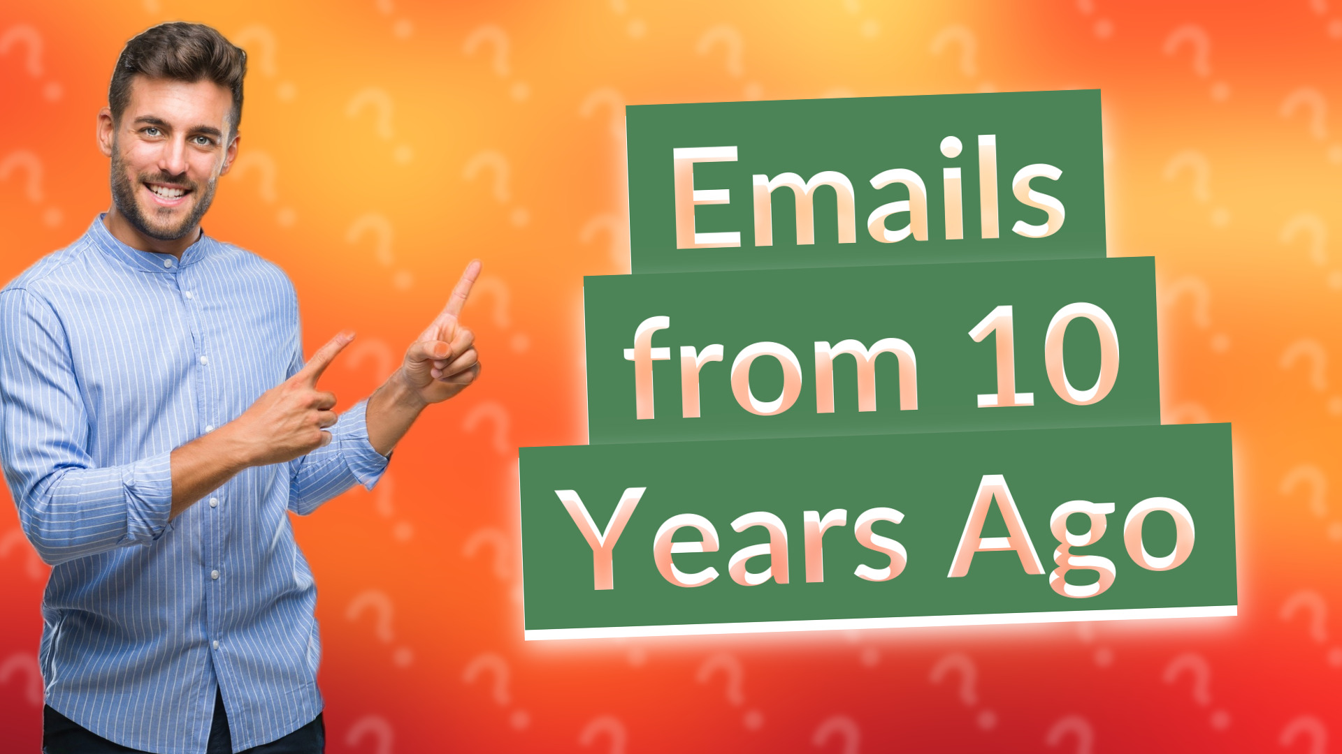 Emails from 10 Years Ago