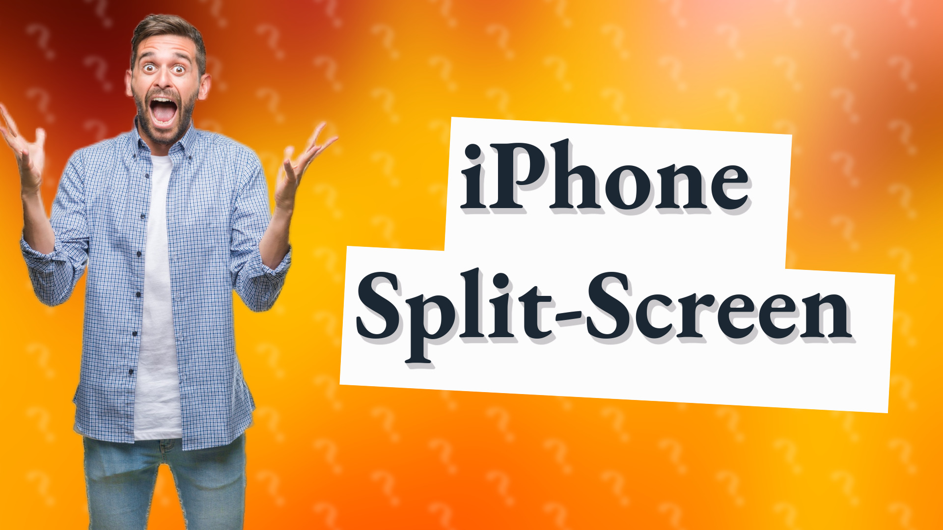 iPhone Split-Screen
