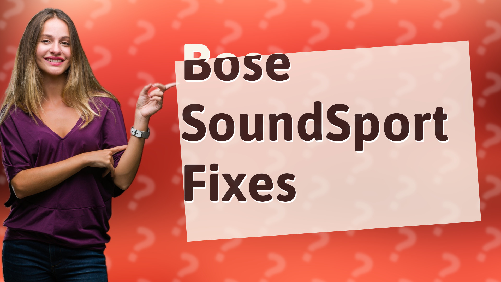 Bose SoundSport Fixes