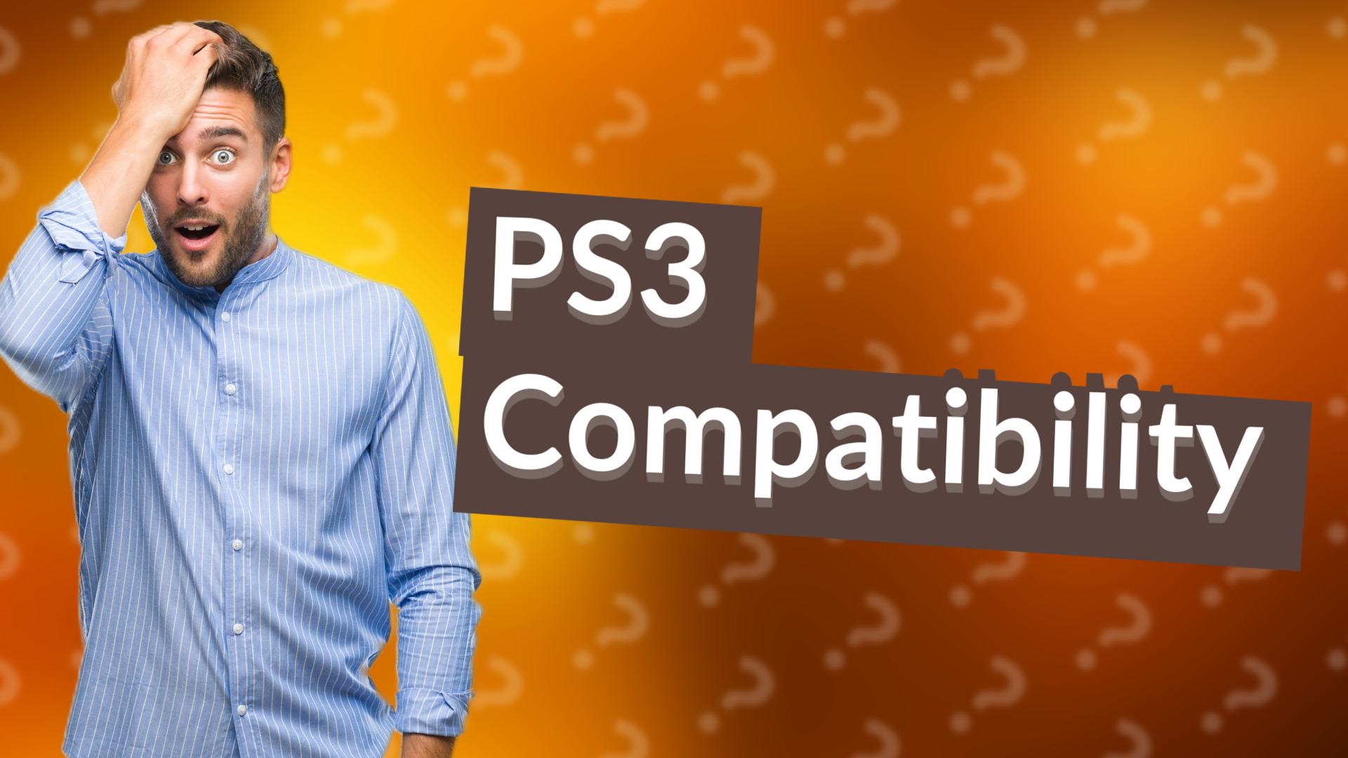 PS3 Compatibility