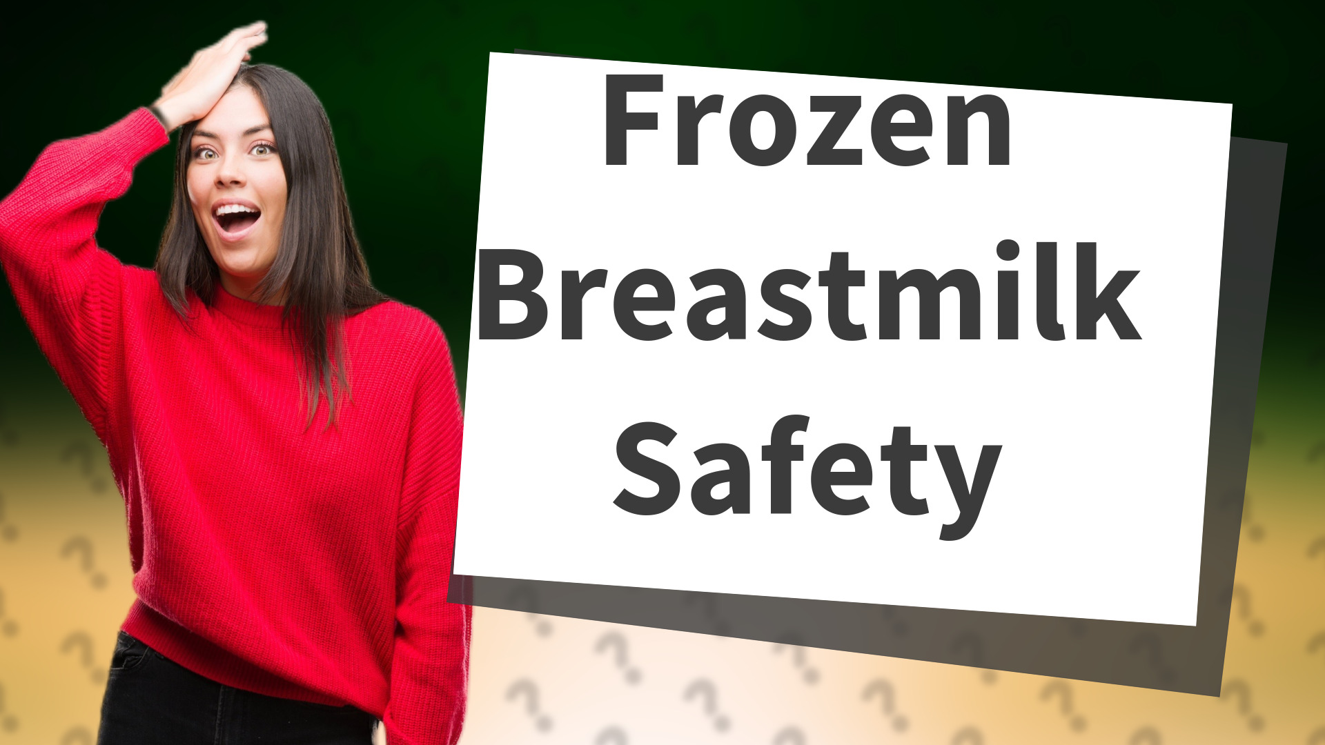 Frozen Breastmilk Safety