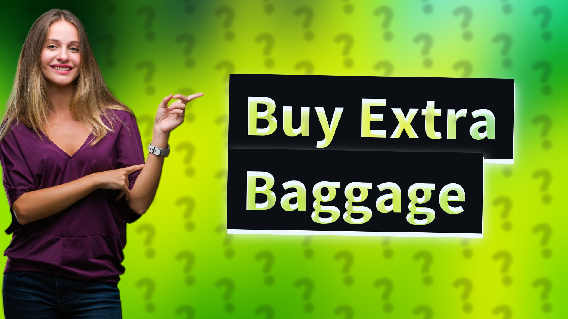 Buy Extra Baggage
