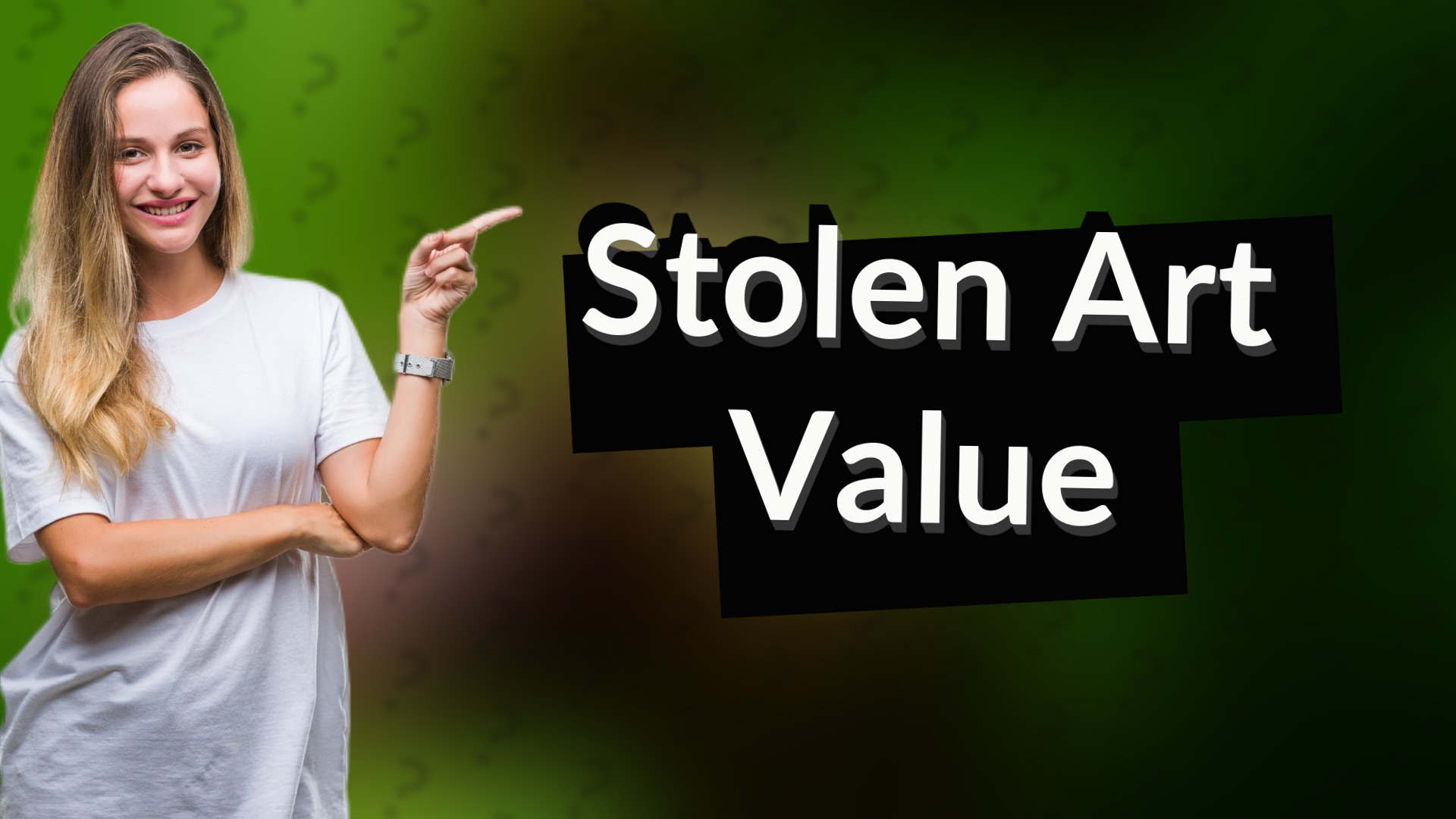 Stolen Art Value