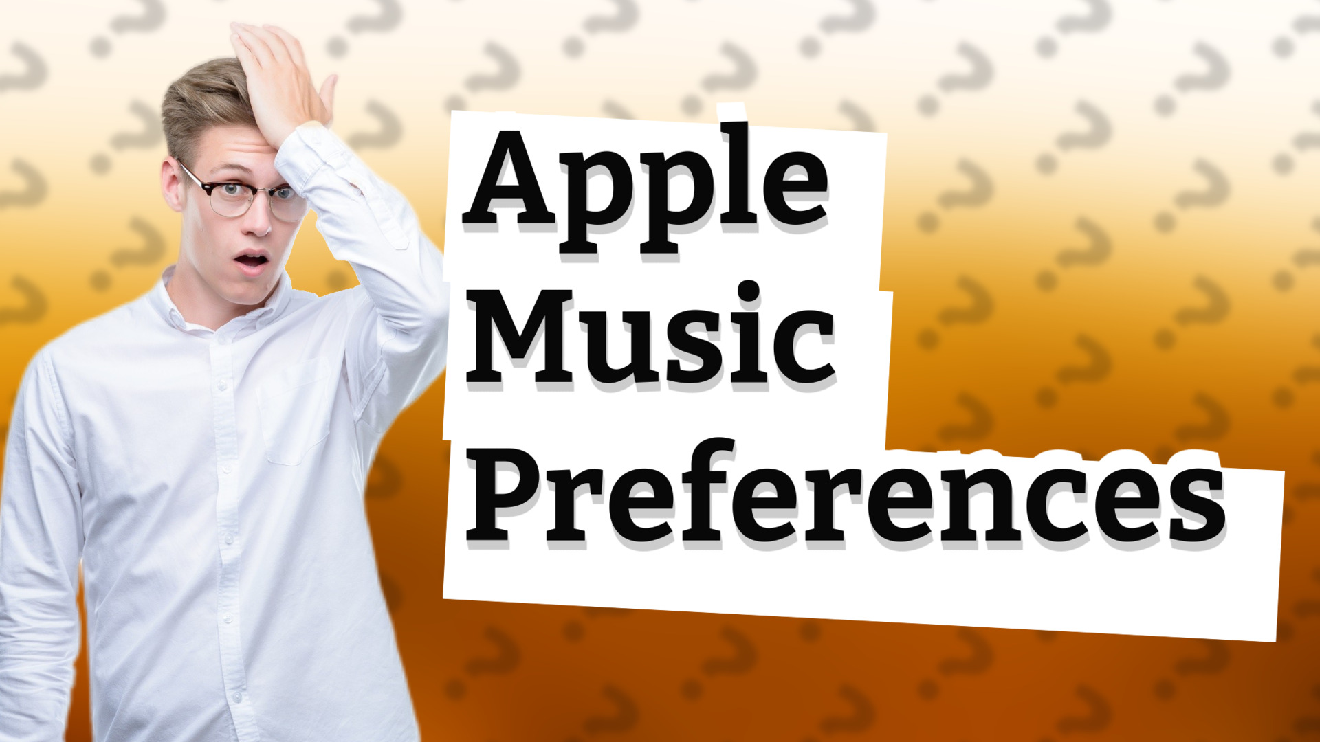 Apple Music Preferences