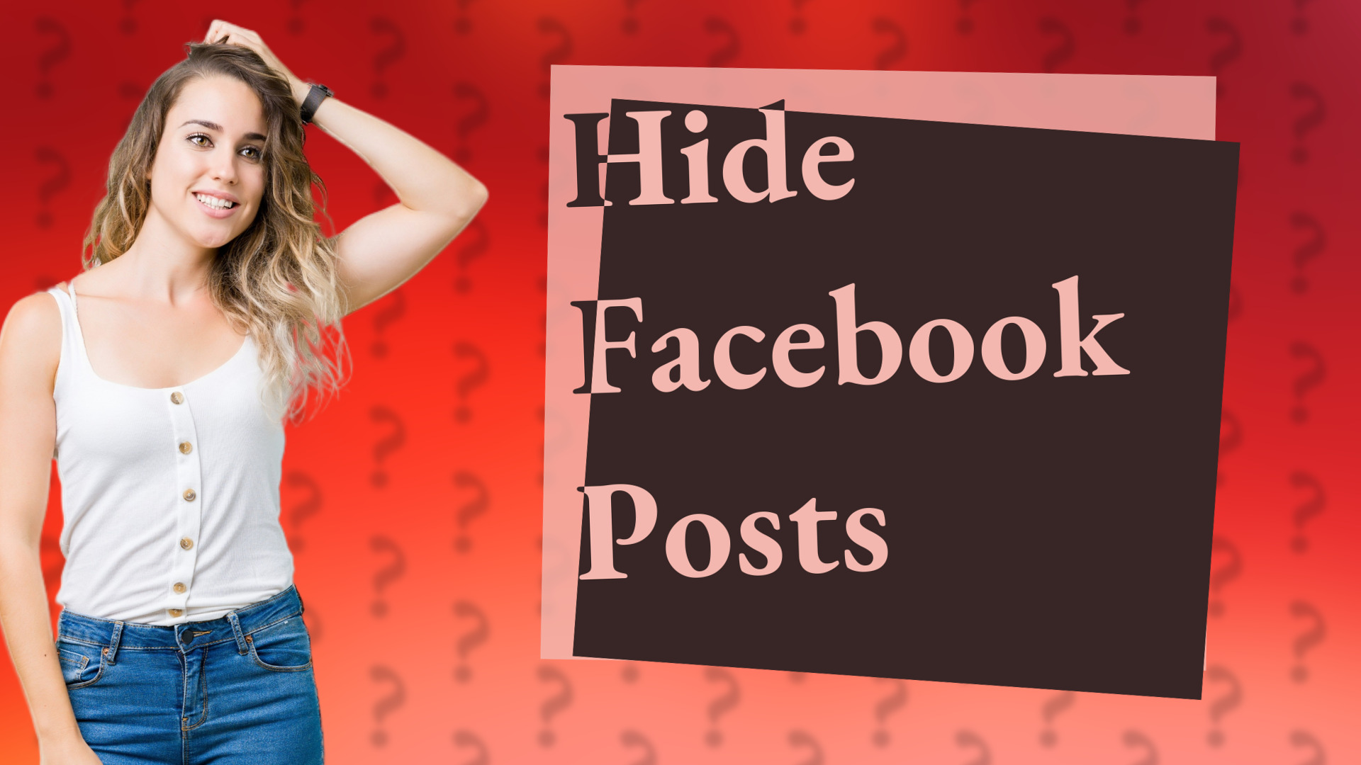 Hide Facebook Posts