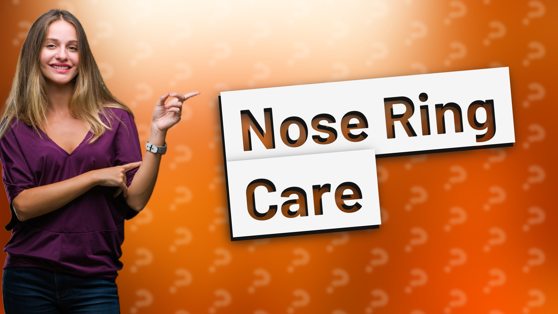 Nose Ring Care