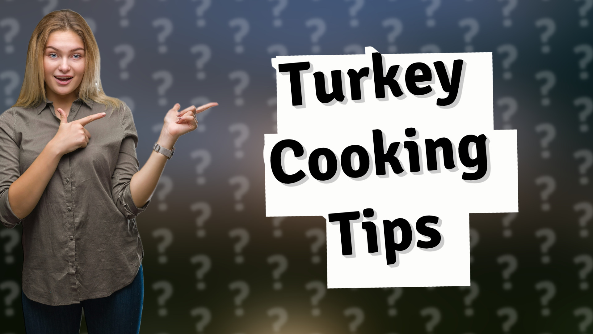 Turkey Cooking Tips