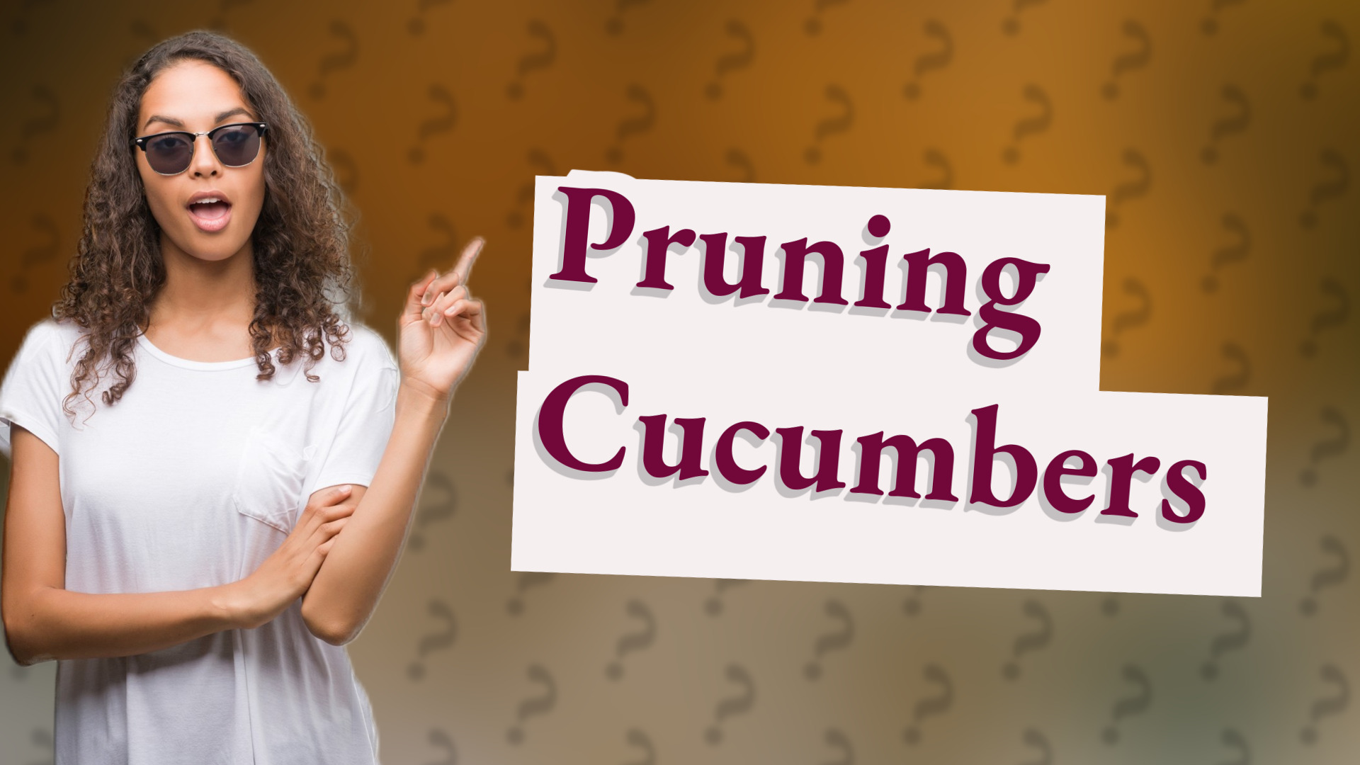 Pruning Cucumbers