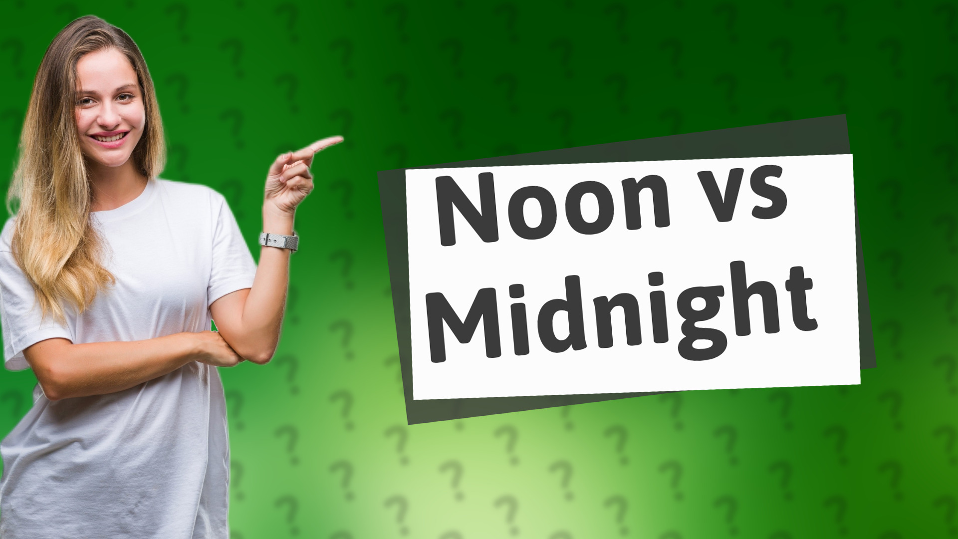 Noon vs Midnight