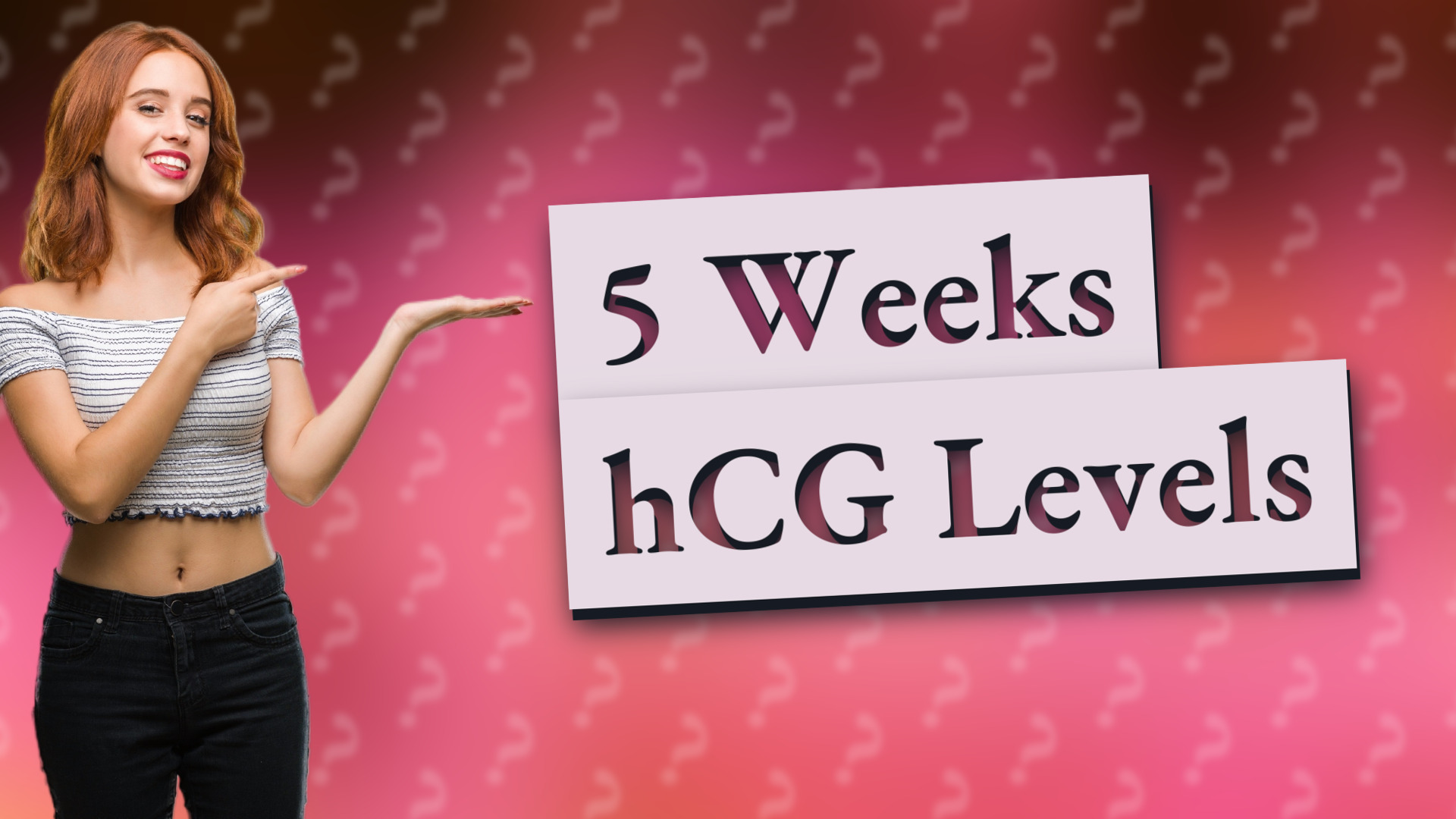 5 Weeks hCG Levels