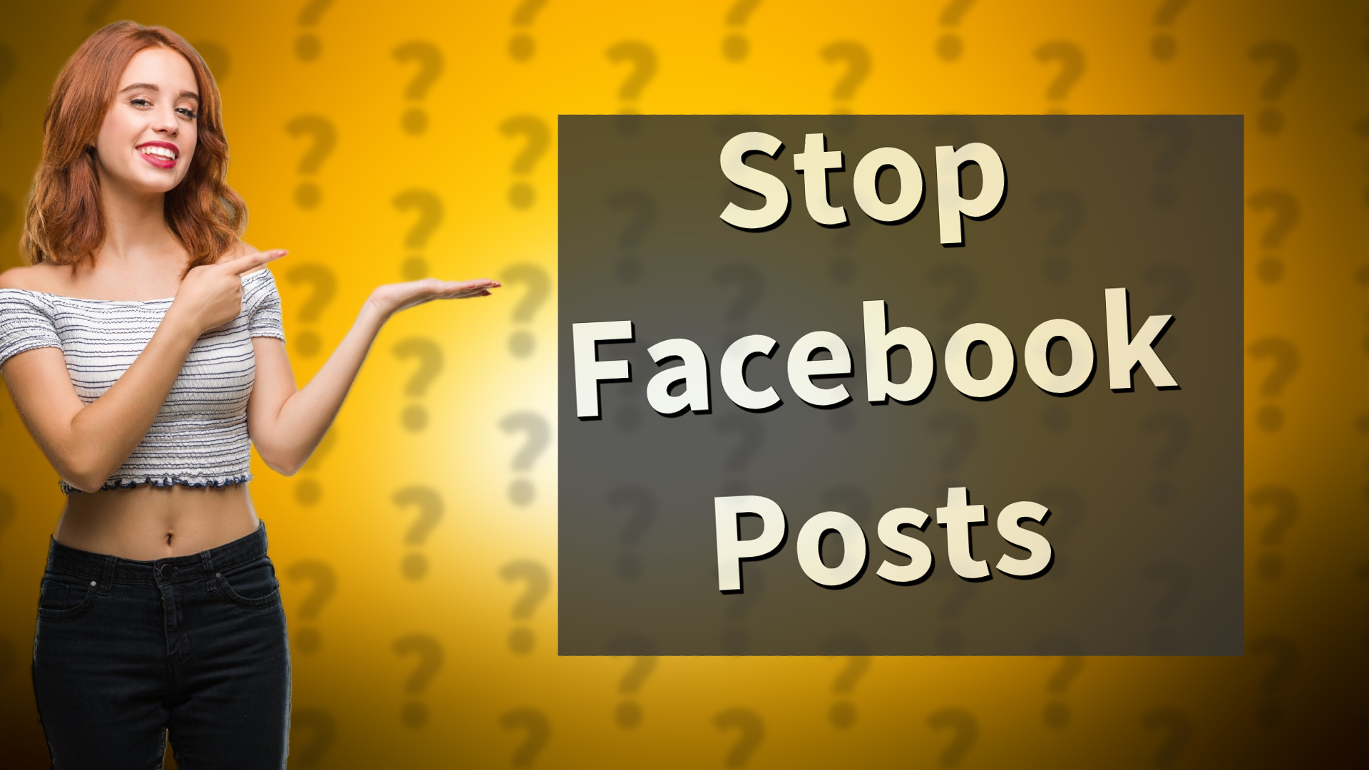 Stop Facebook Posts