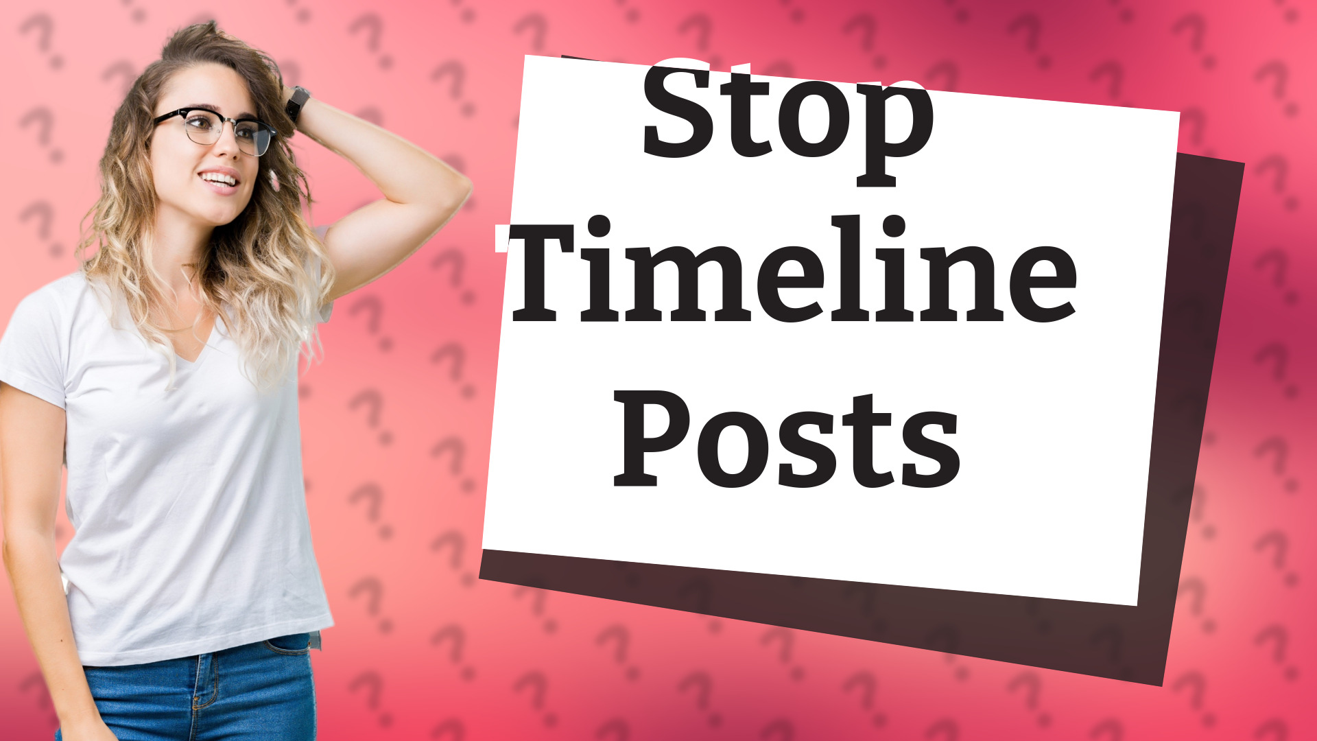 Stop Timeline Posts