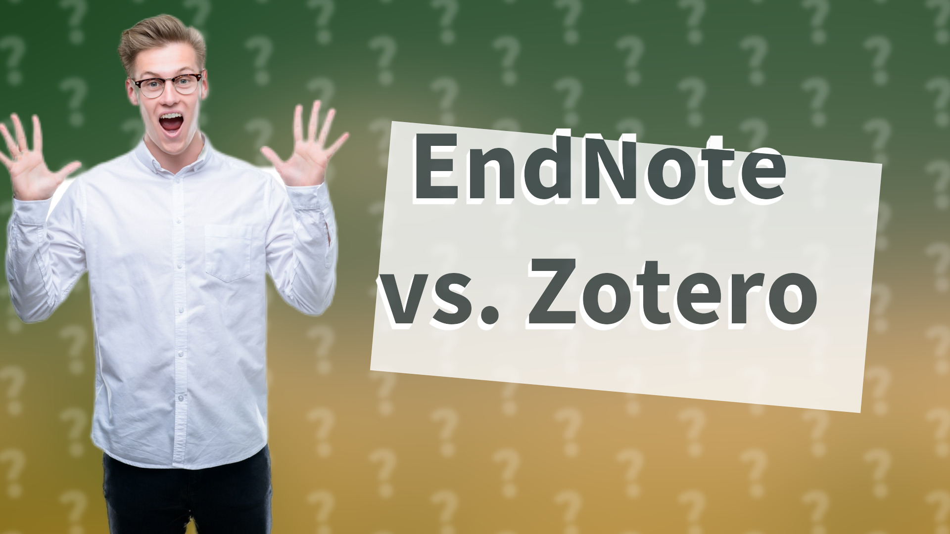 EndNote vs. Zotero