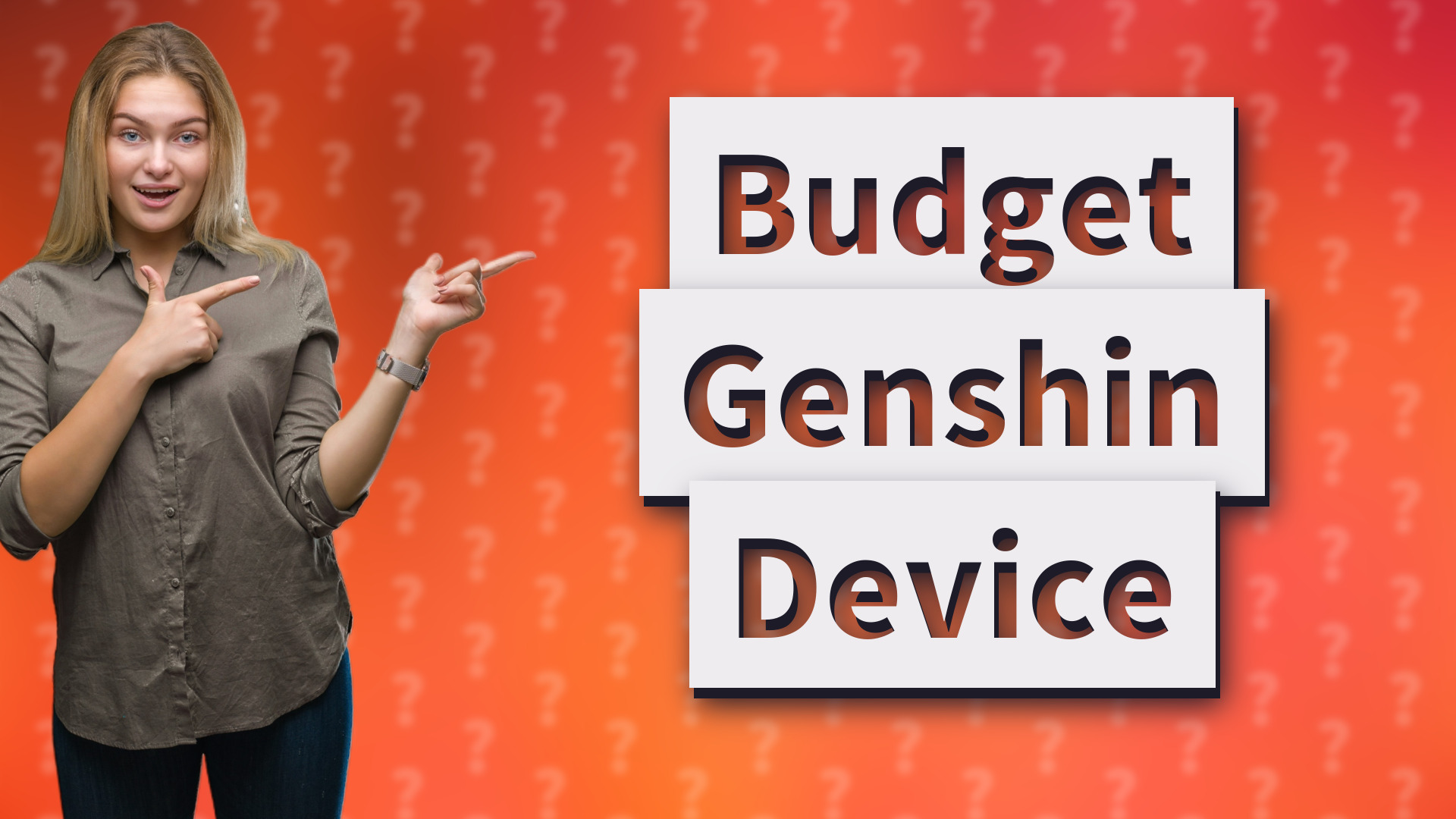 Budget Genshin Device