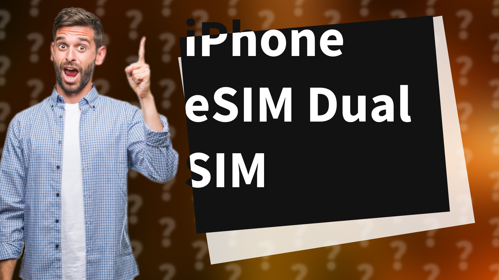 iPhone eSIM Dual SIM