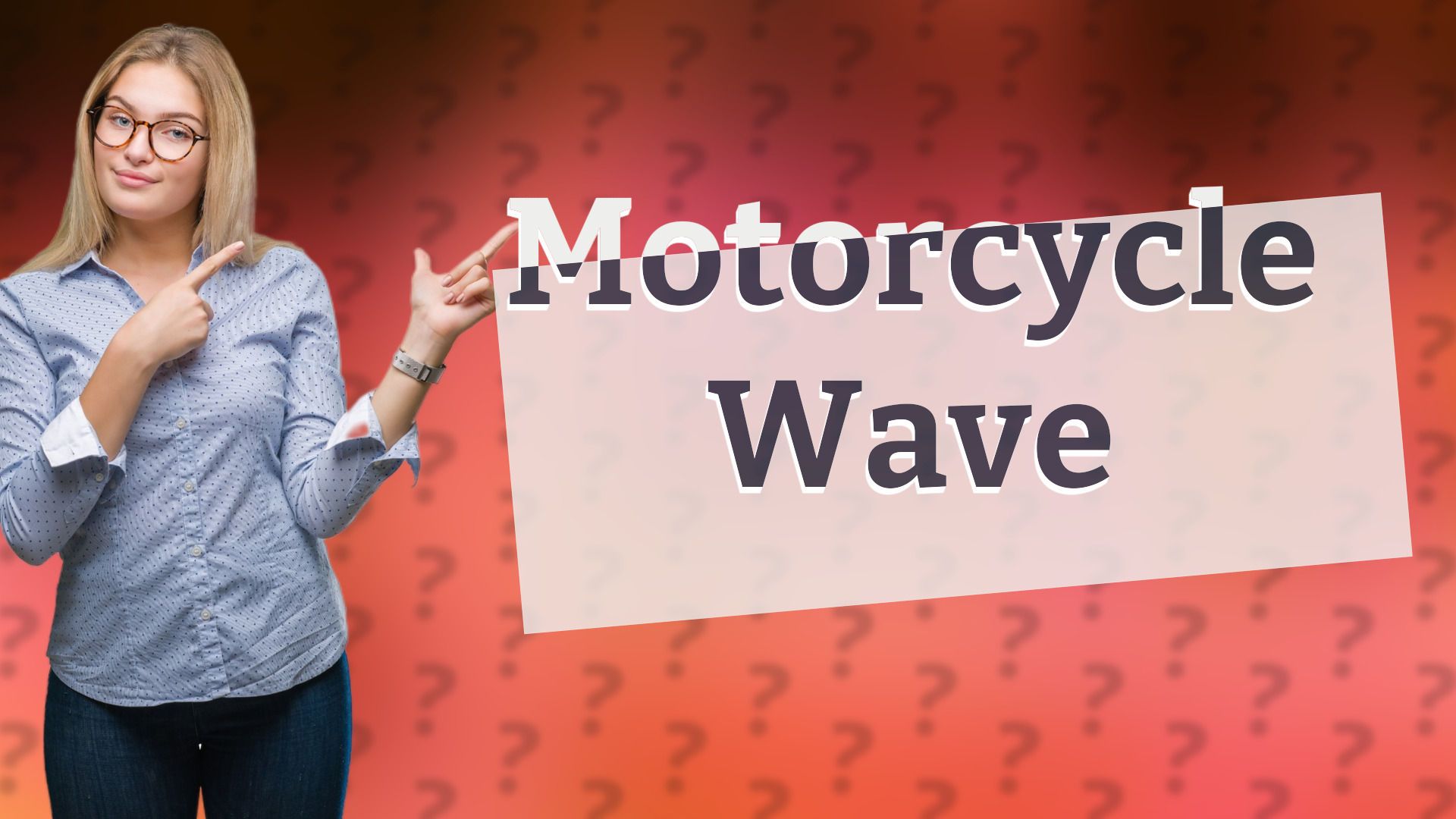 Motorcycle Wave