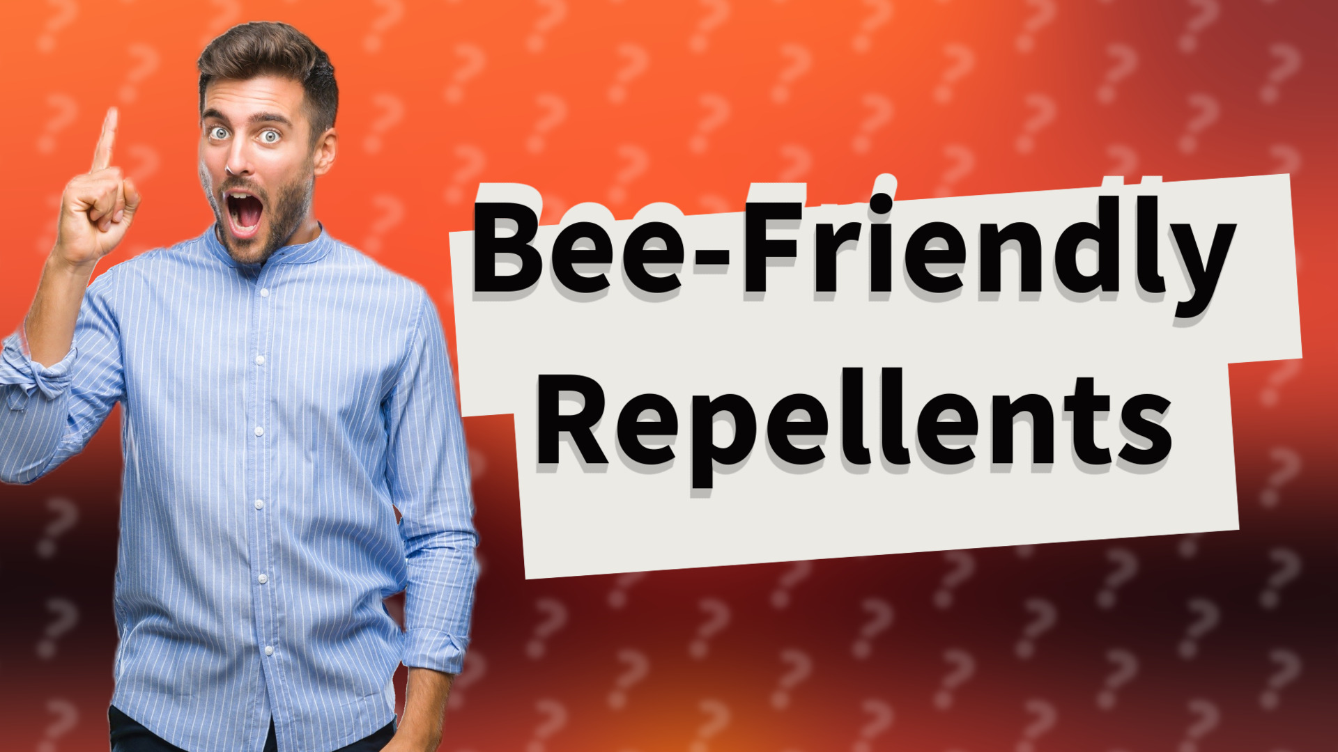 Bee-Friendly Repellents