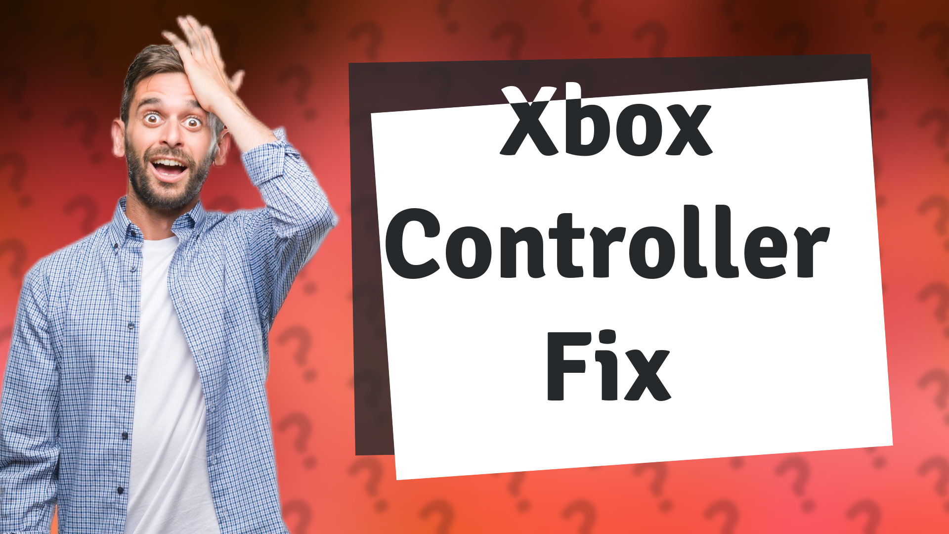 Xbox Controller Fix