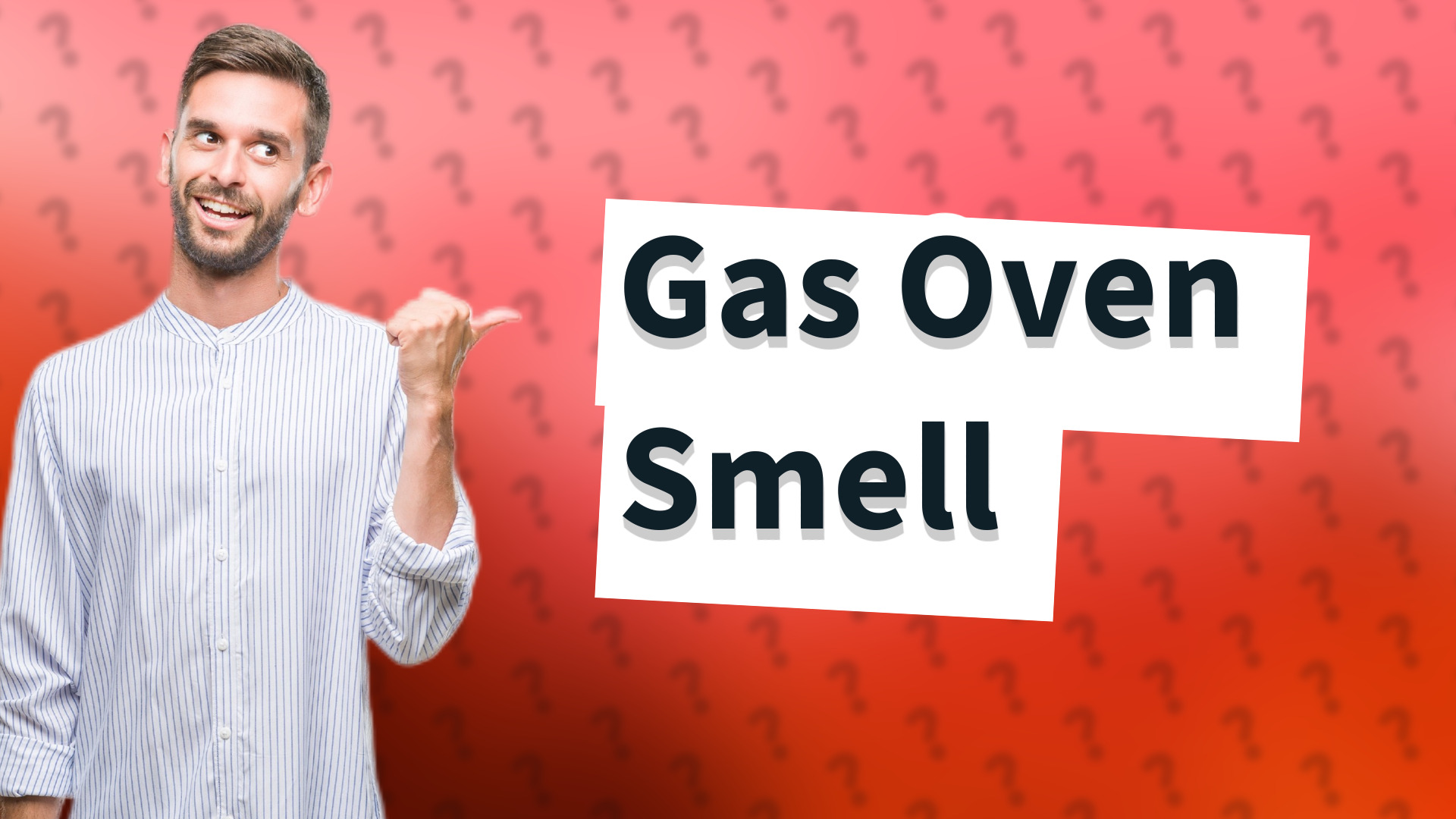 Gas Oven Smell
