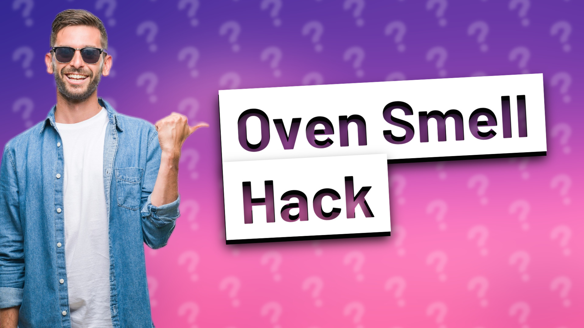 Oven Smell Hack