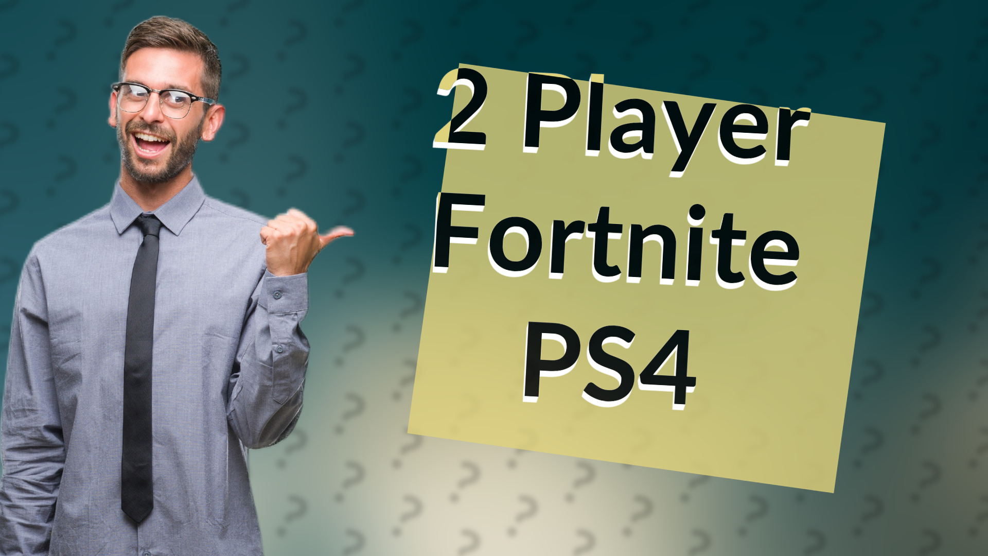 2 Player Fortnite PS4