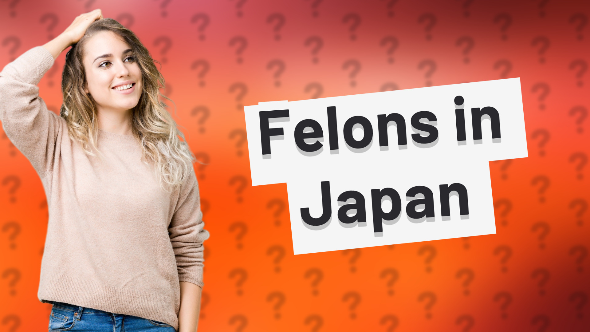 Felons in Japan