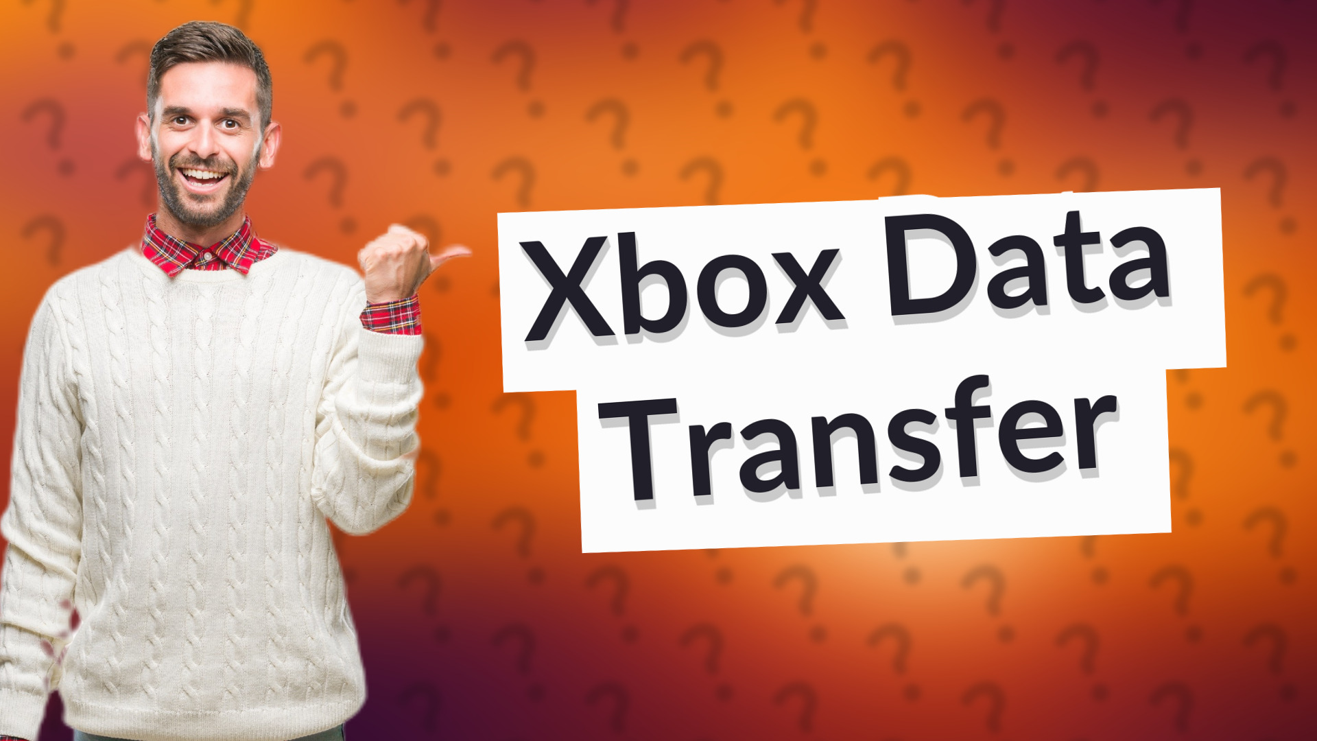 Xbox Data Transfer