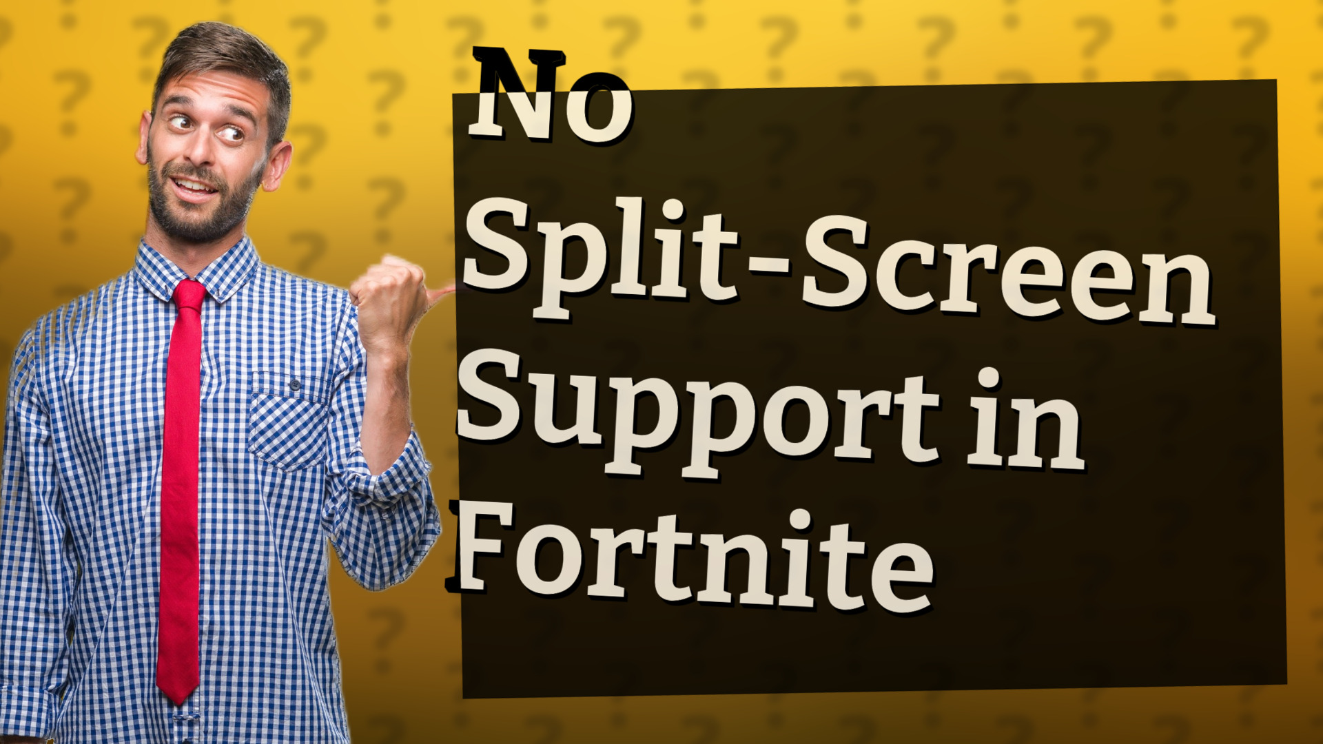 No Split-Screen Support in Fortnite