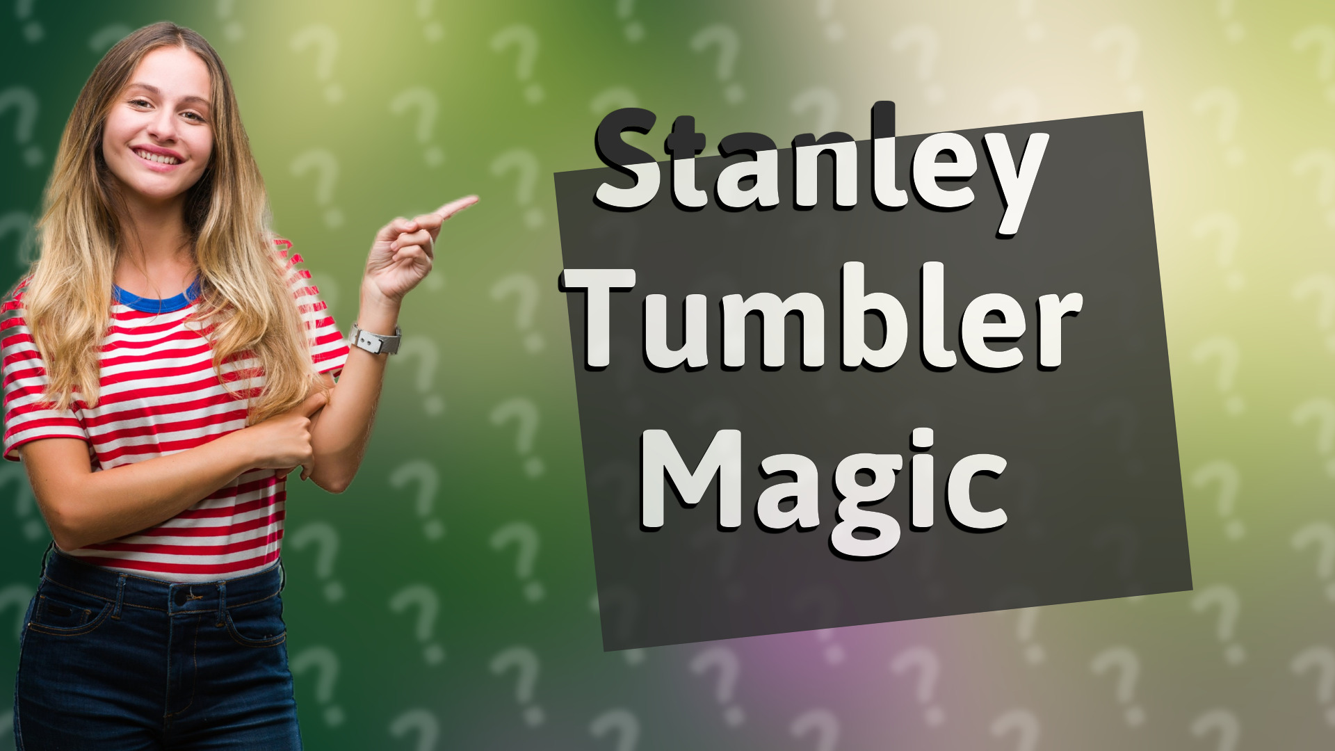 Stanley Tumbler Magic