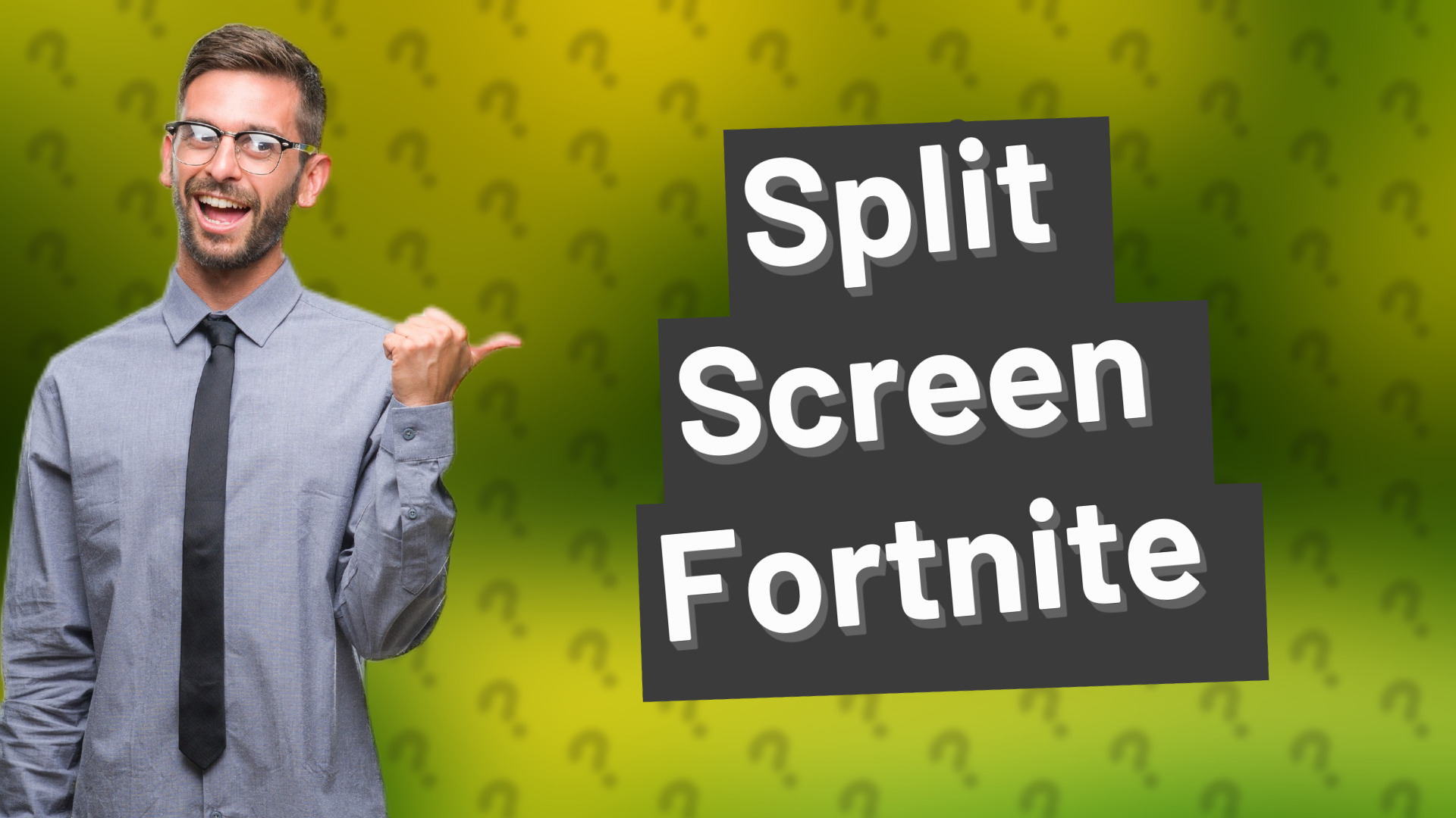 Split Screen Fortnite