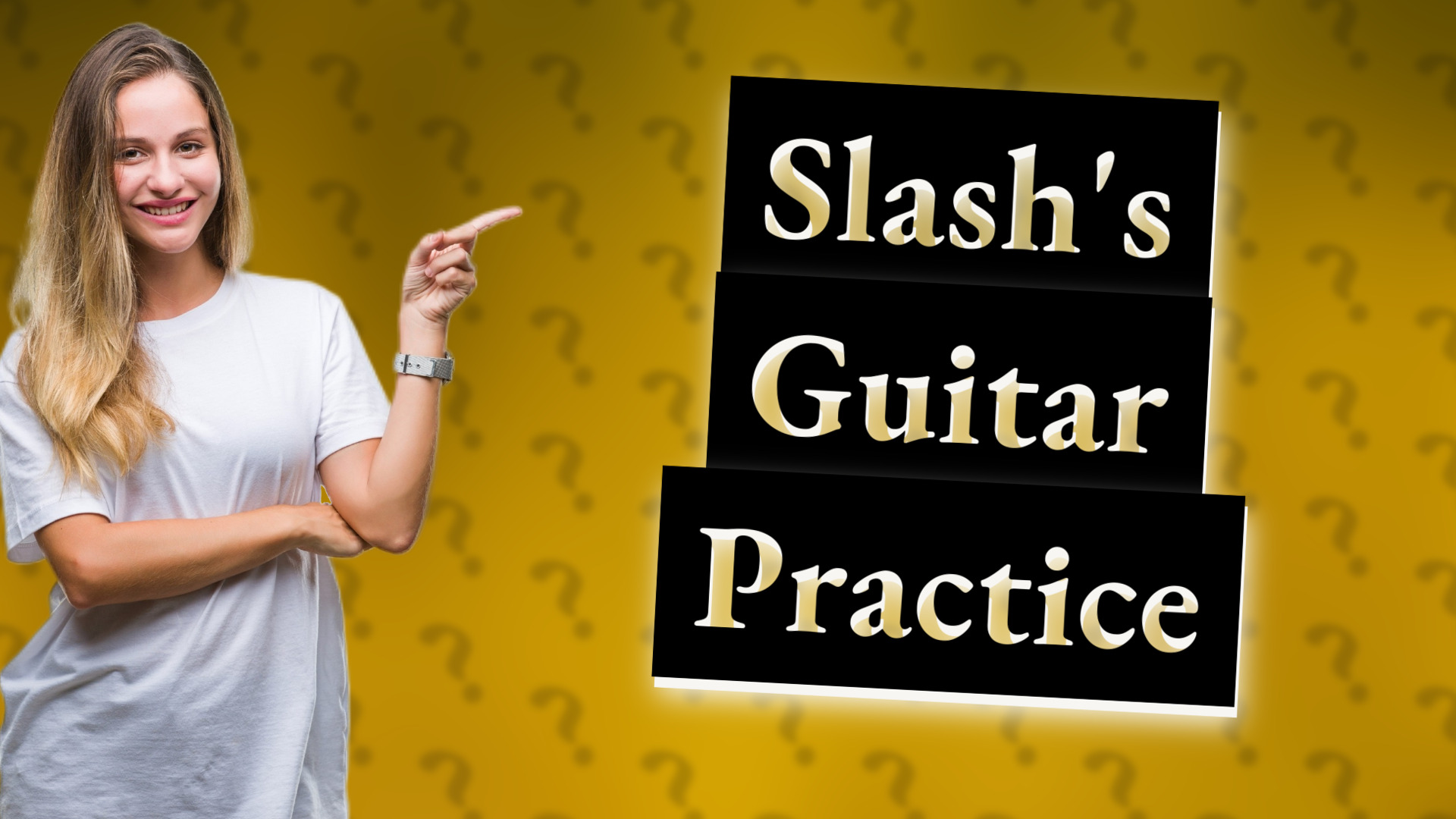 Slash's Guitar Practice